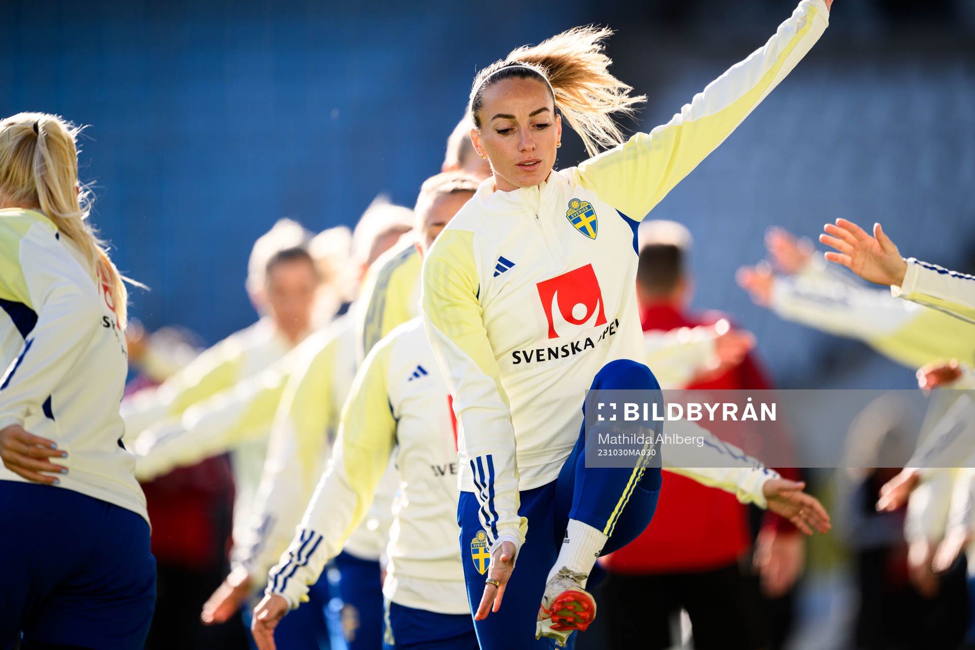 Kosovare Asllani of the Swedish women's national football