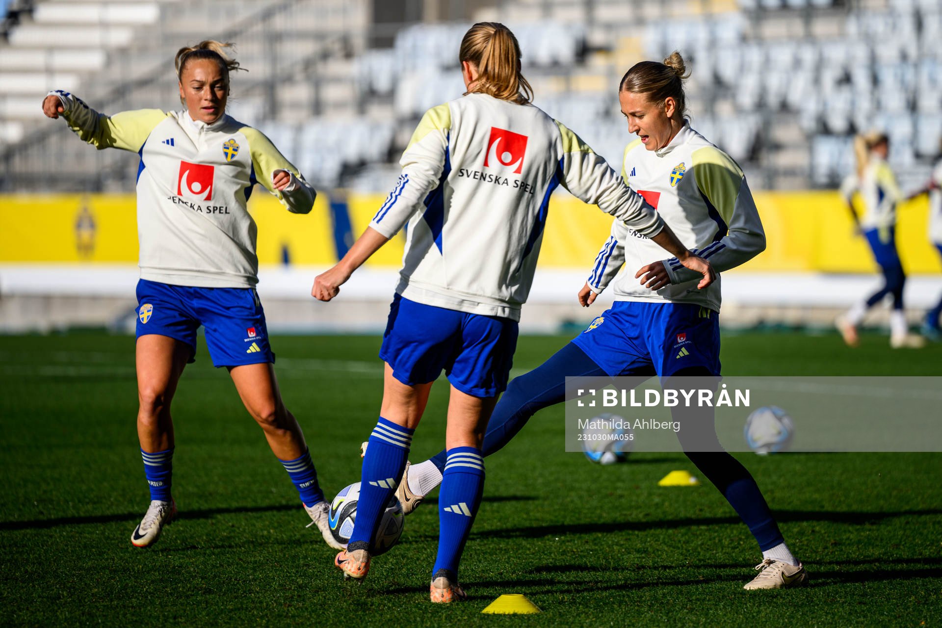Emma Kullberg of the Swedish women's national football team