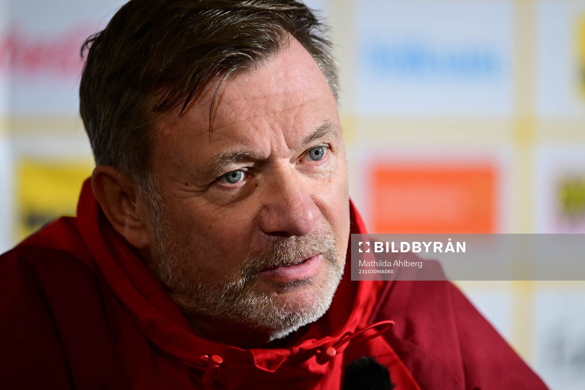 Head coach Peter Gerhardsson of the Swedish women's