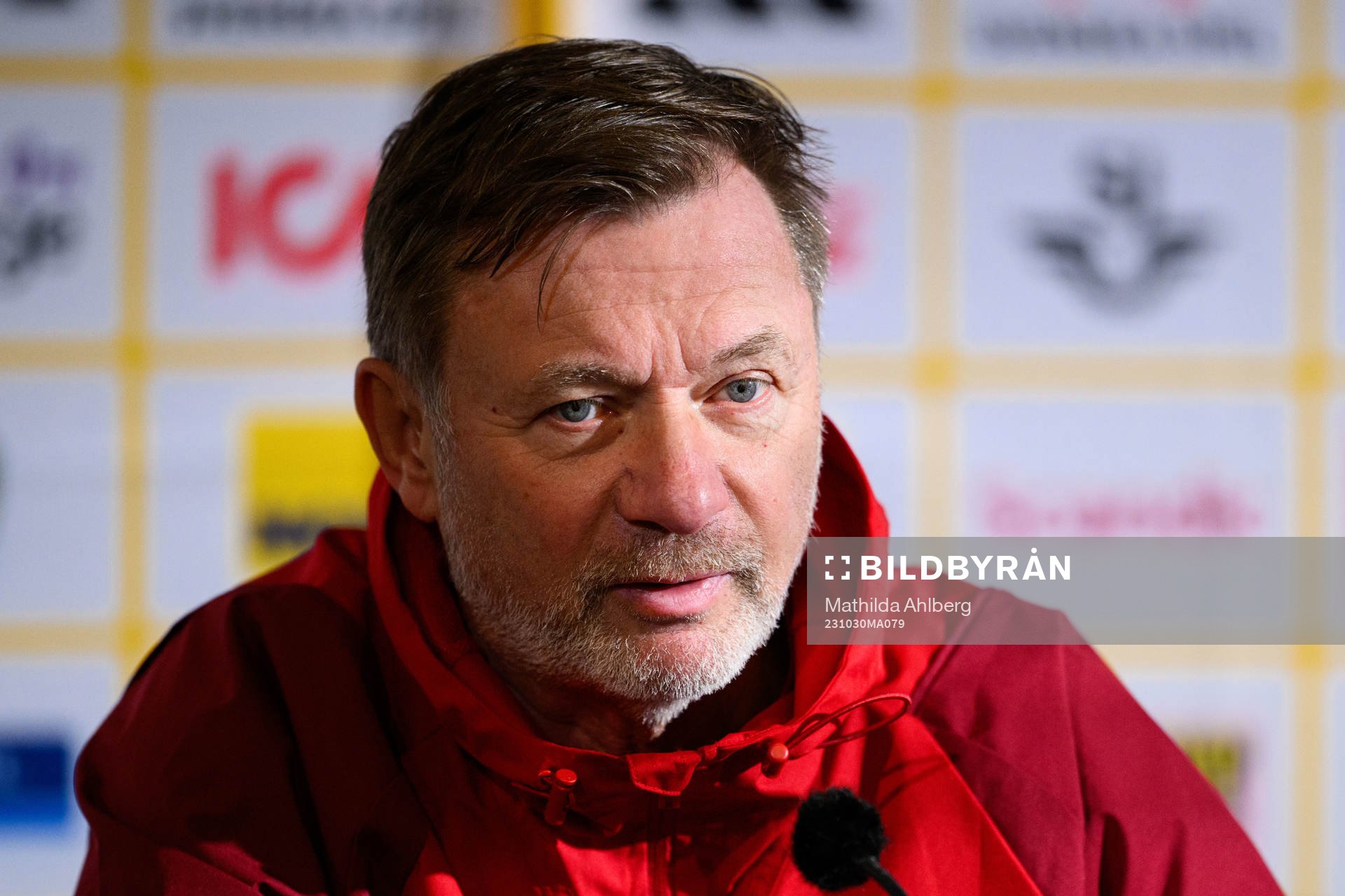 Head coach Peter Gerhardsson of the Swedish women's