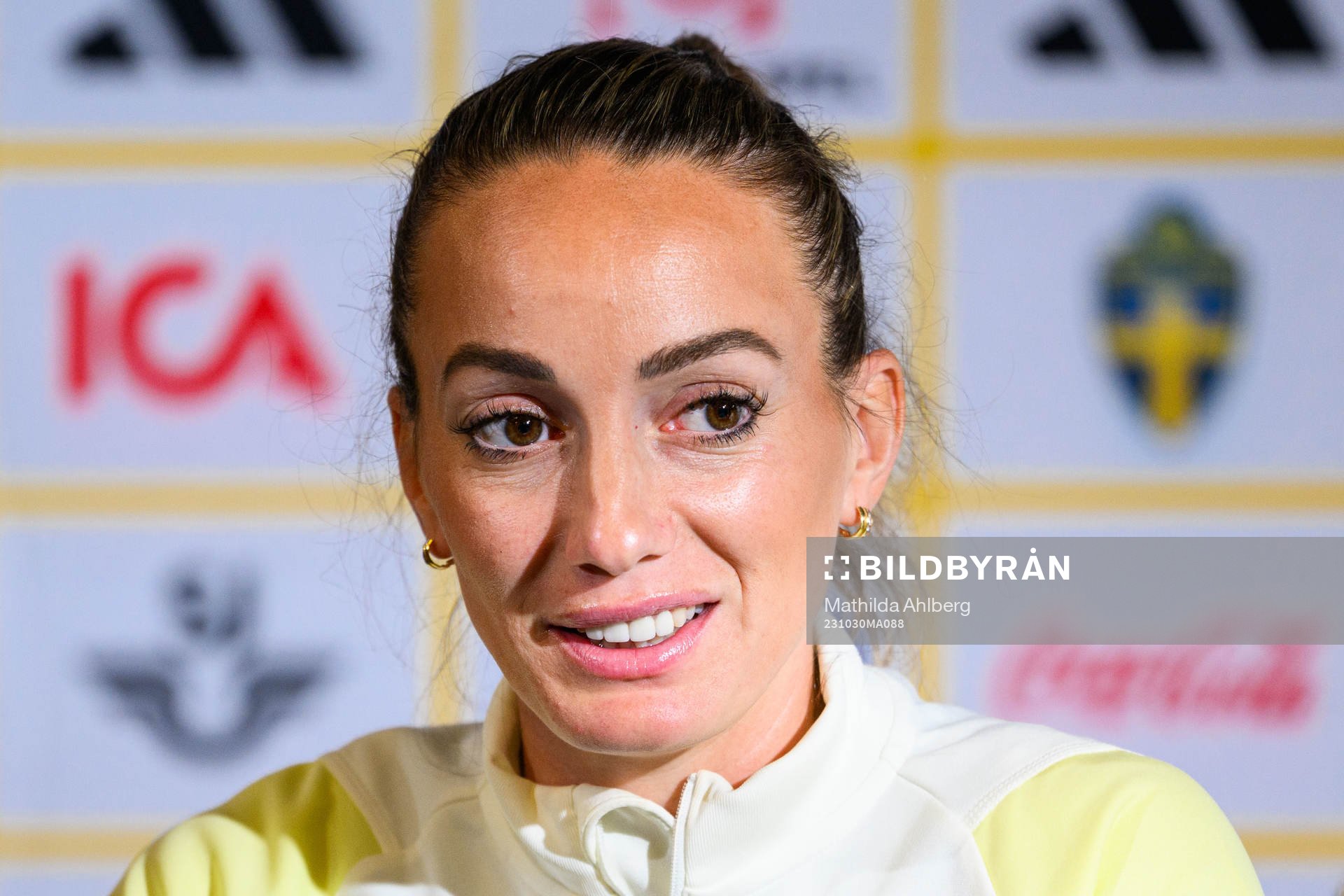 Kosovare Asllani of the Swedish women's national football