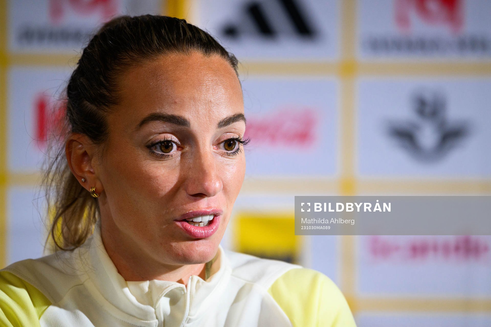 Kosovare Asllani of the Swedish women's national football
