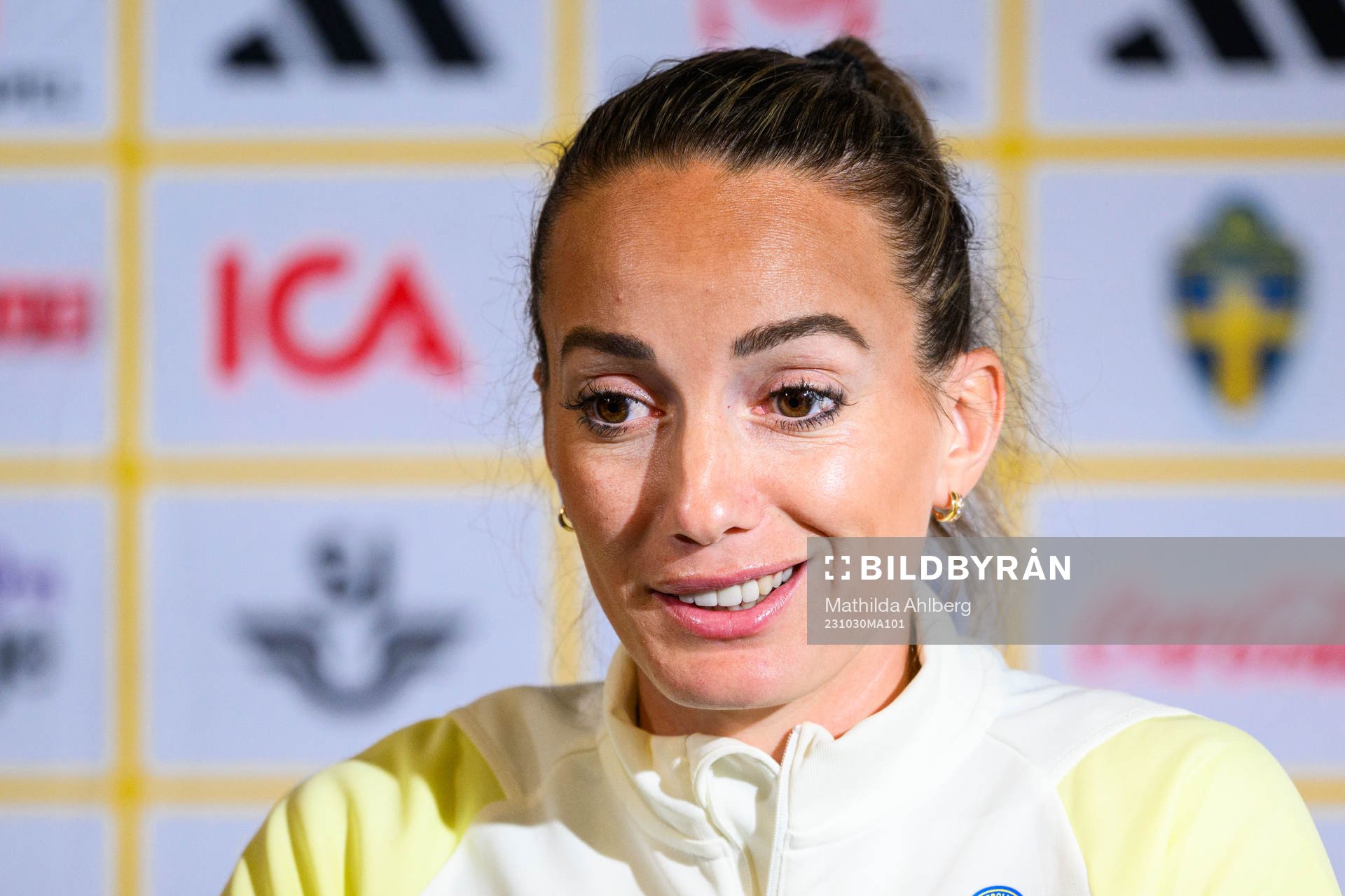 Kosovare Asllani of the Swedish women's national football