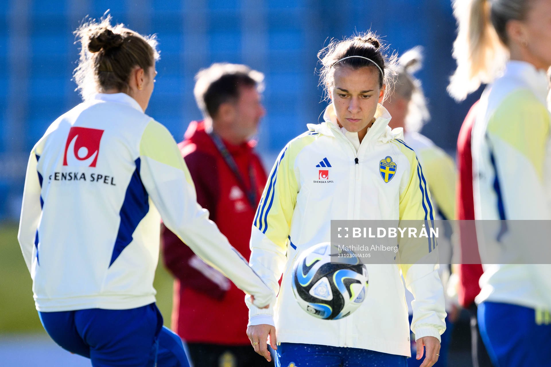 Julia Zigiotti Olme of the Swedish women's national