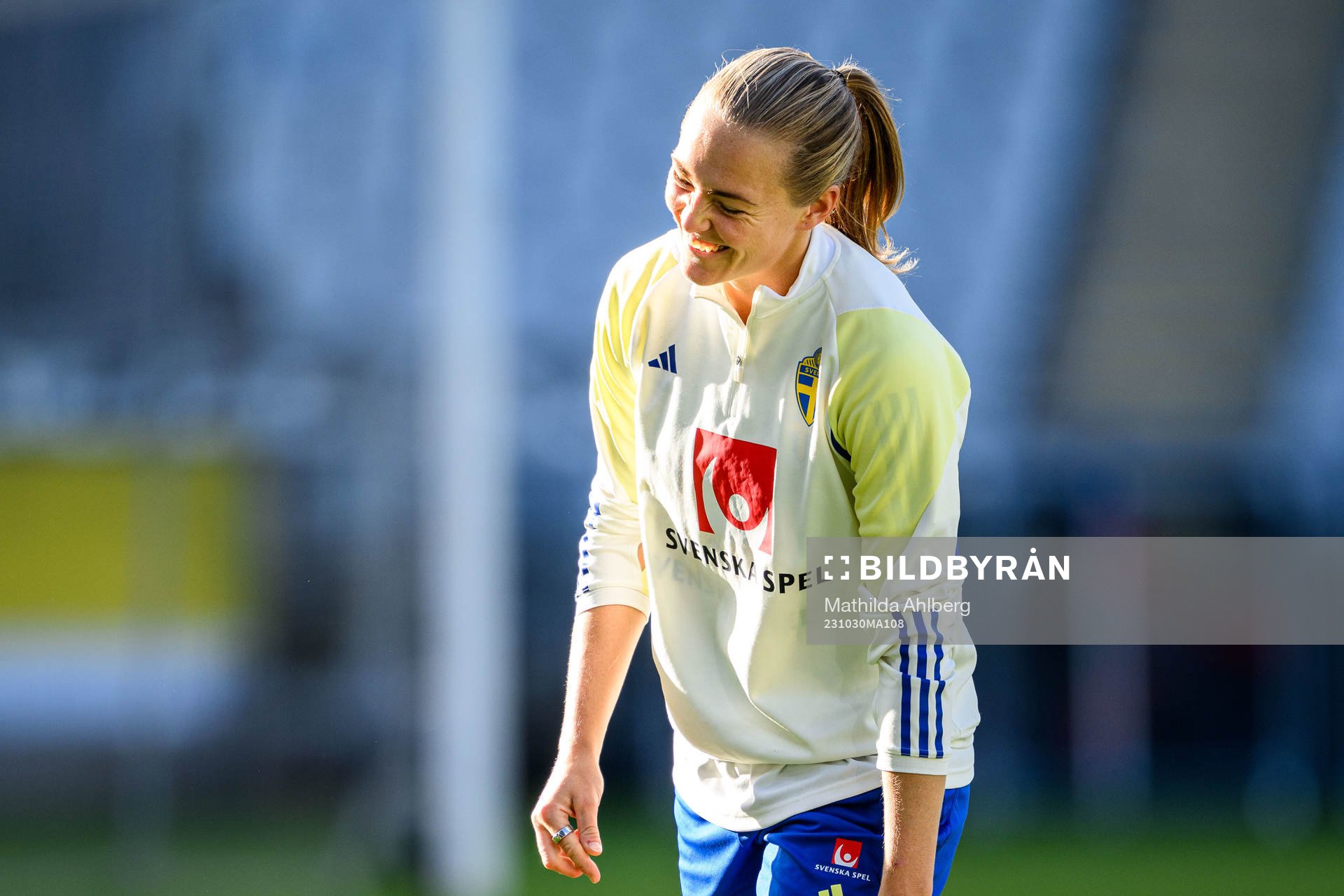 Magdalena Eriksson of the Swedish women's national football