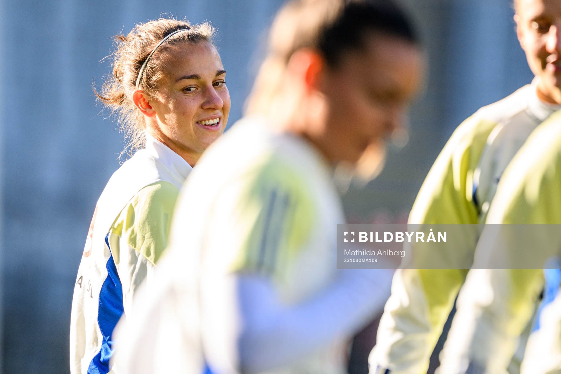 Julia Zigiotti Olme of the Swedish women's national