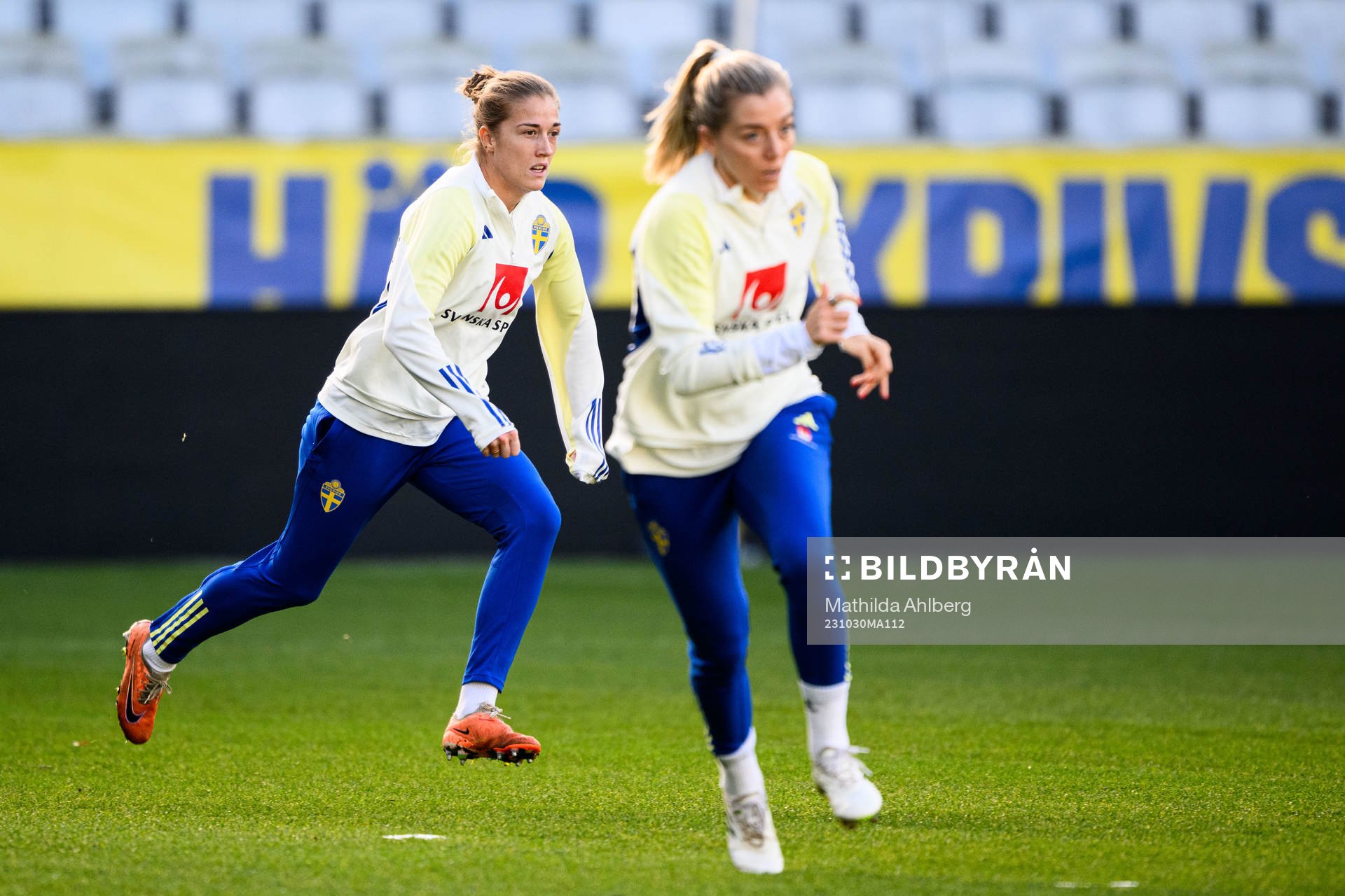 Filippa Angeldahl of the Swedish women's national football