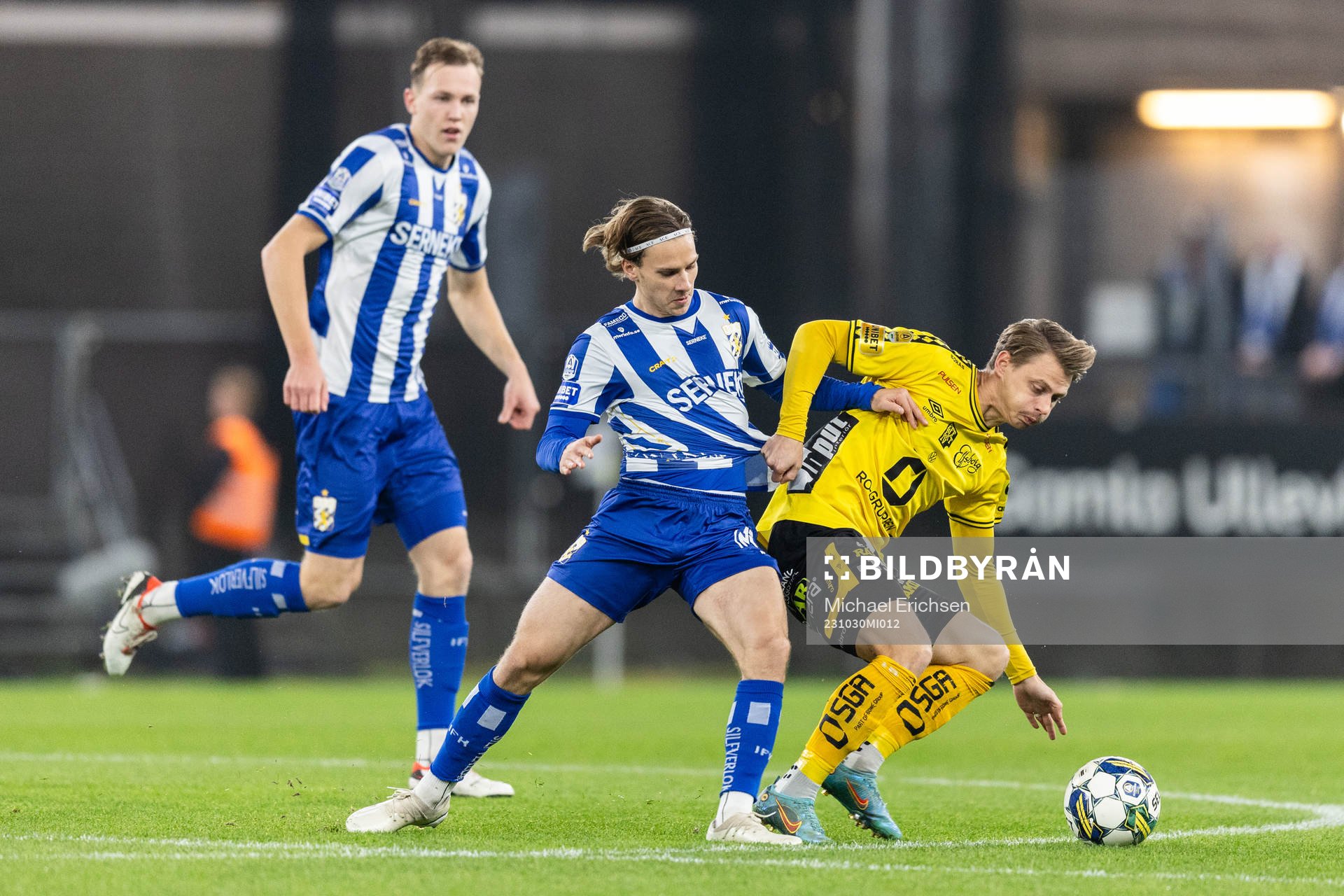 IFK Göteborgs Lucas Kåhed och Elfsborgs Simon Hedlund