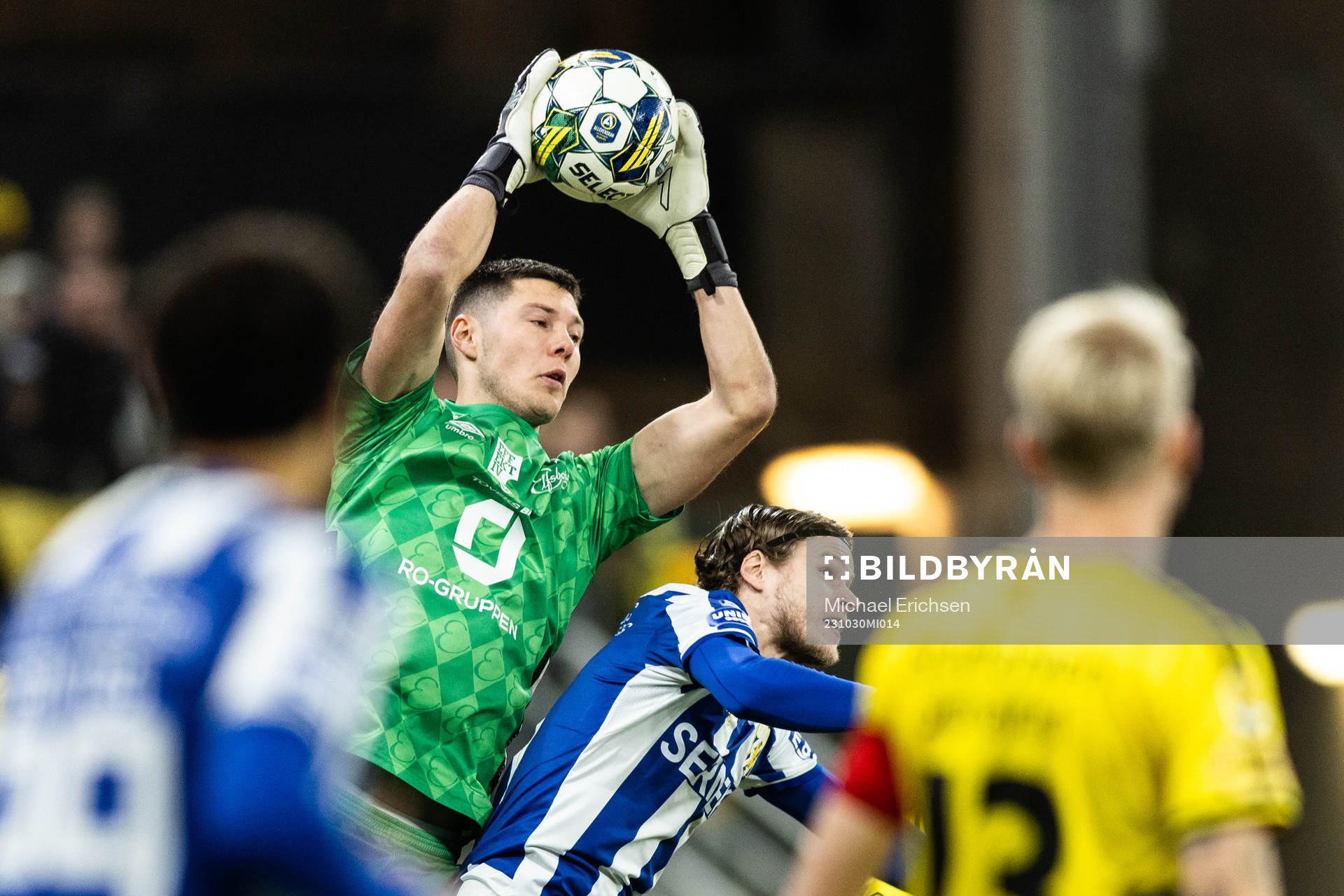 Elfsborgs målvakt Hakon Valdimarsson och IFK Göteborgs
