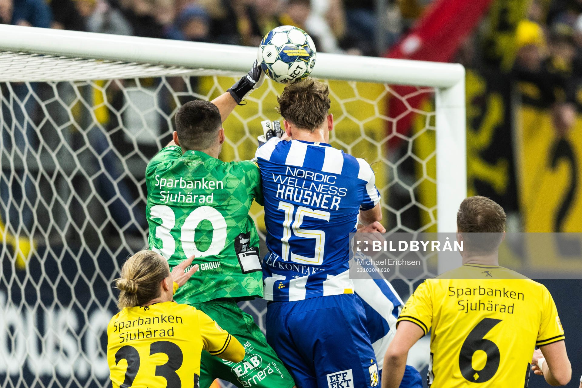 under fotbollsmatchen i Allsvenskan mellan IFK Göteborg