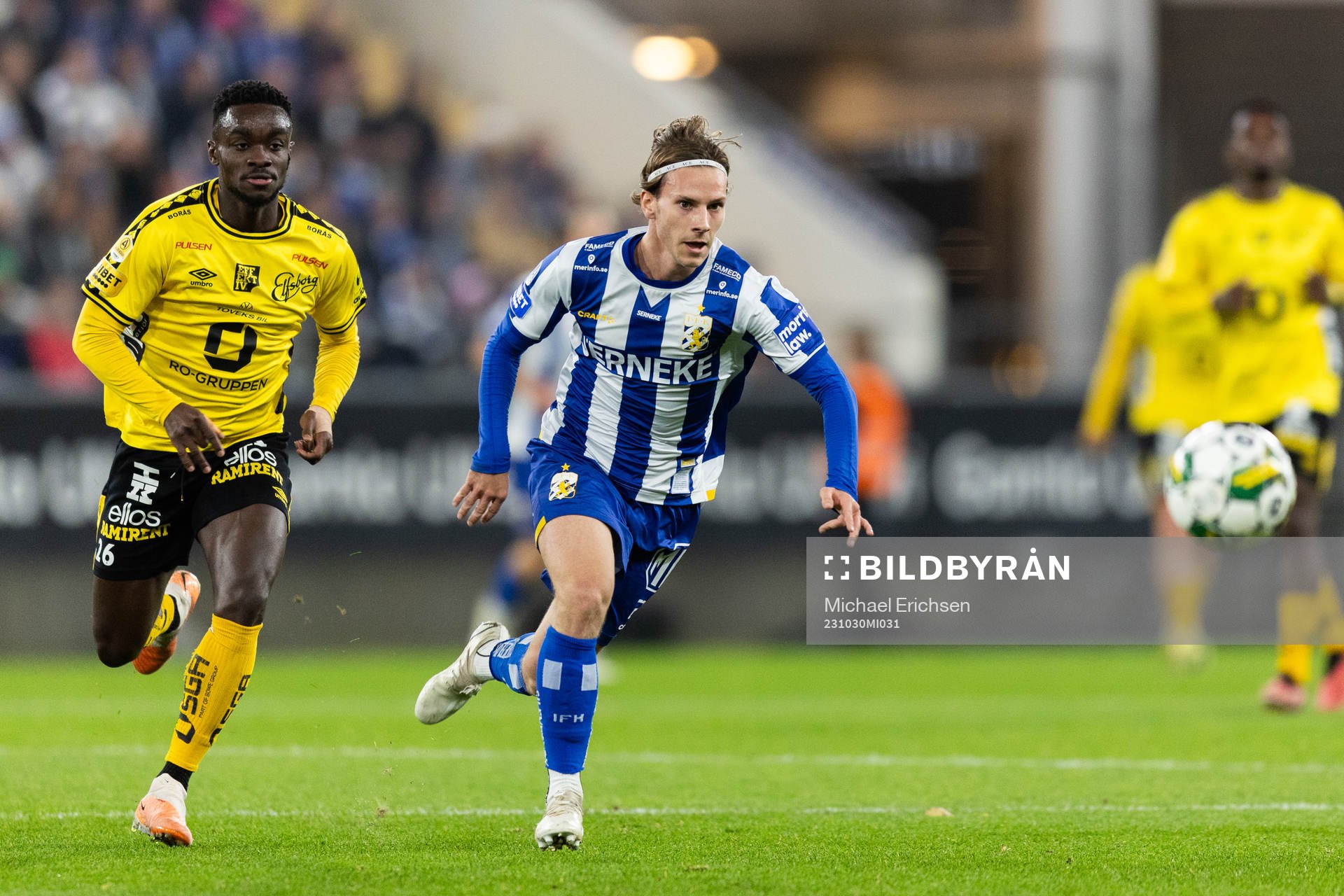 Elfsborgs Emmanuel Boateng och IFK Göteborgs Lucas Kåhed