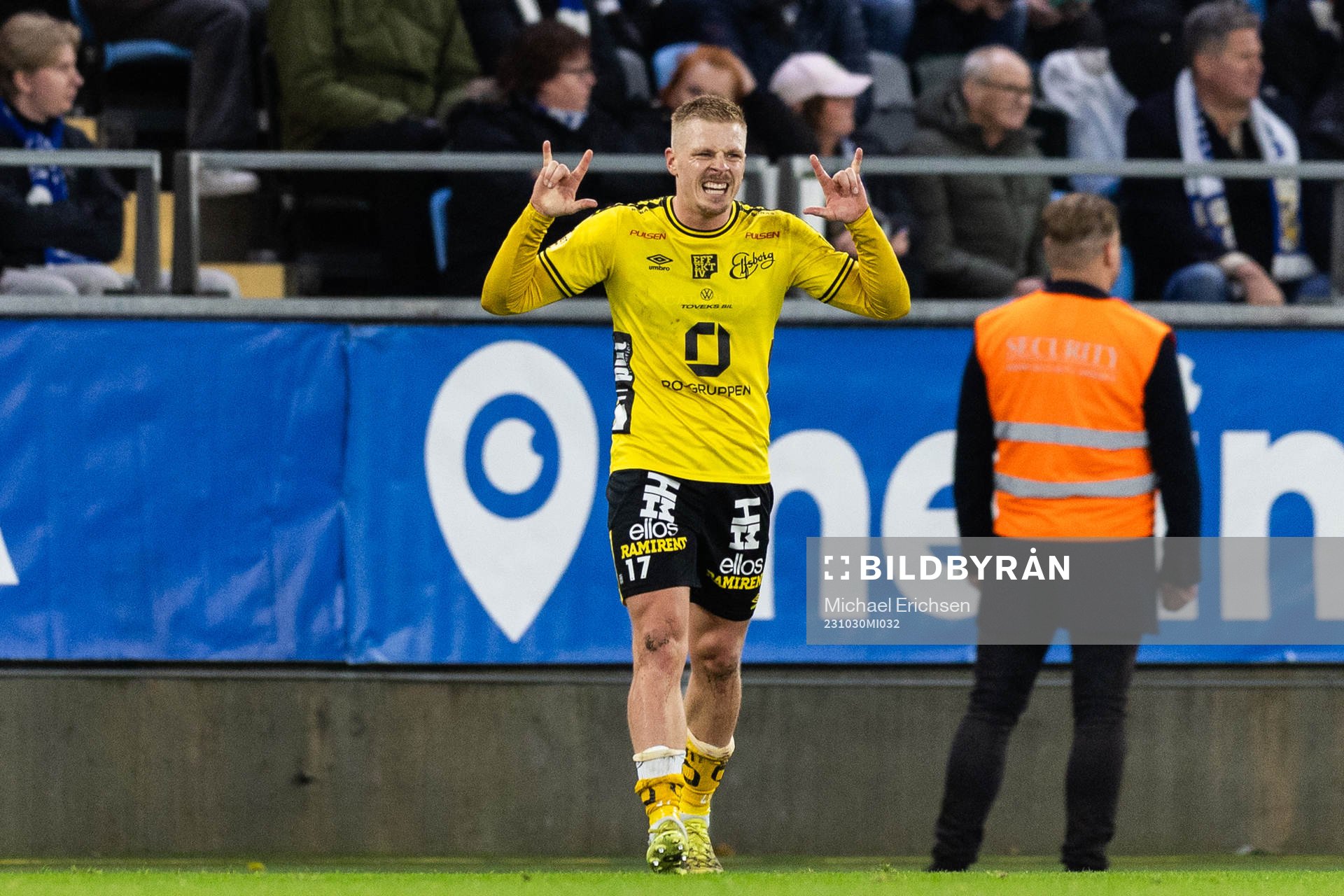 Elfsborgs Per Frick jublar