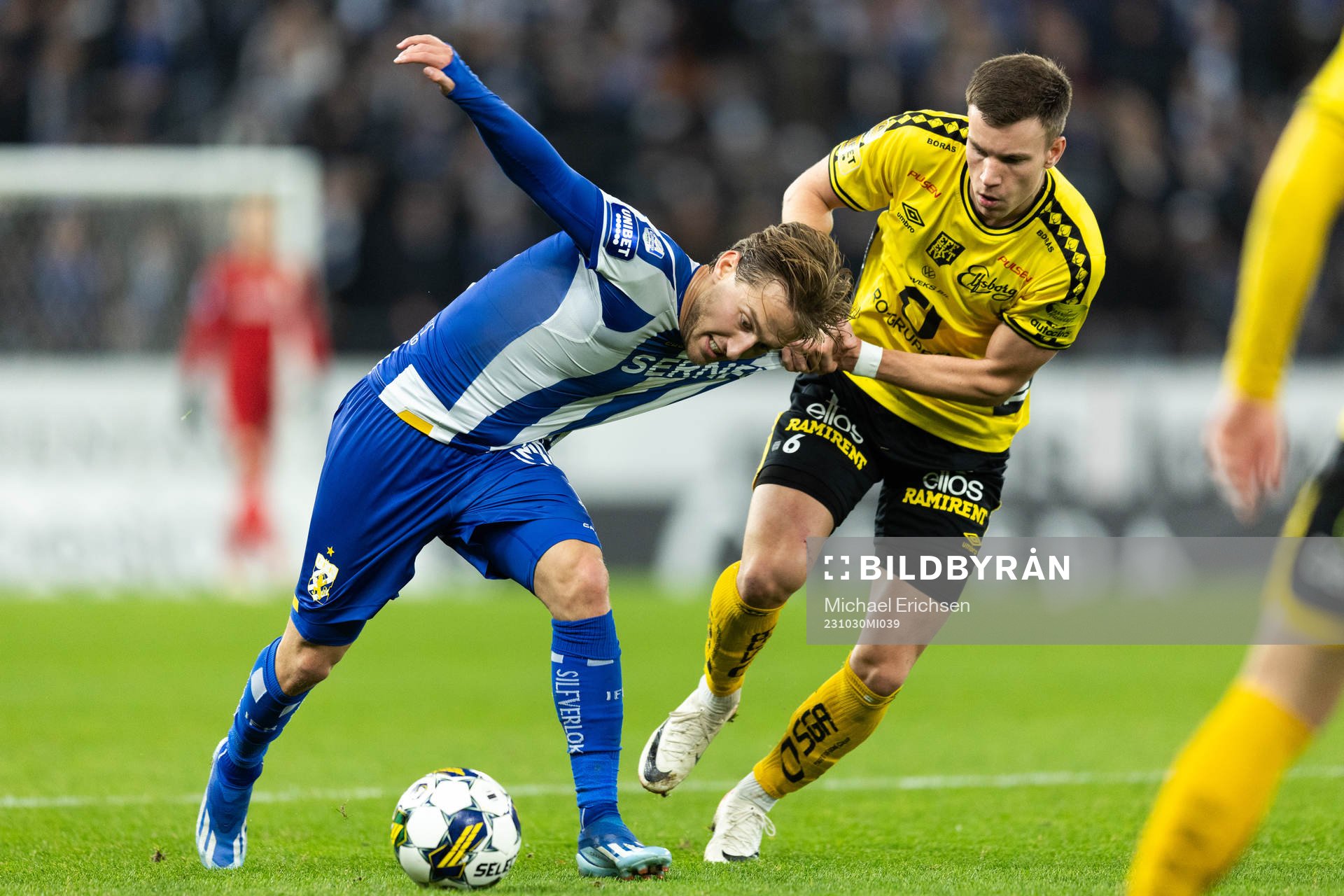IFK Göteborgs Arbnor Mucolli och Elfsborgs Andri Fannar