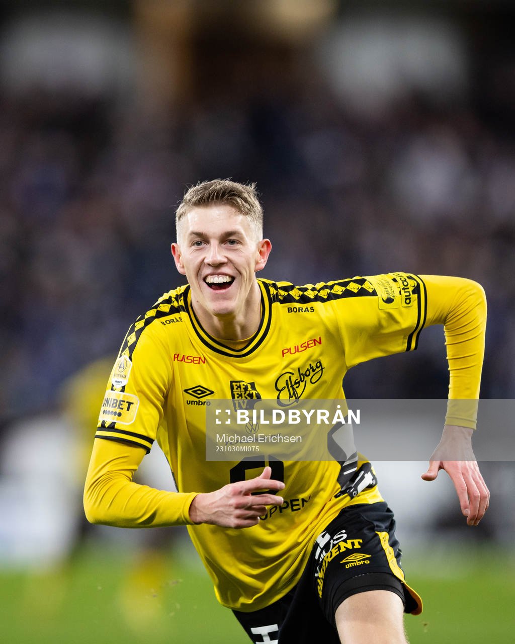 Elfsborgs Alexander Bernhardsson jublar