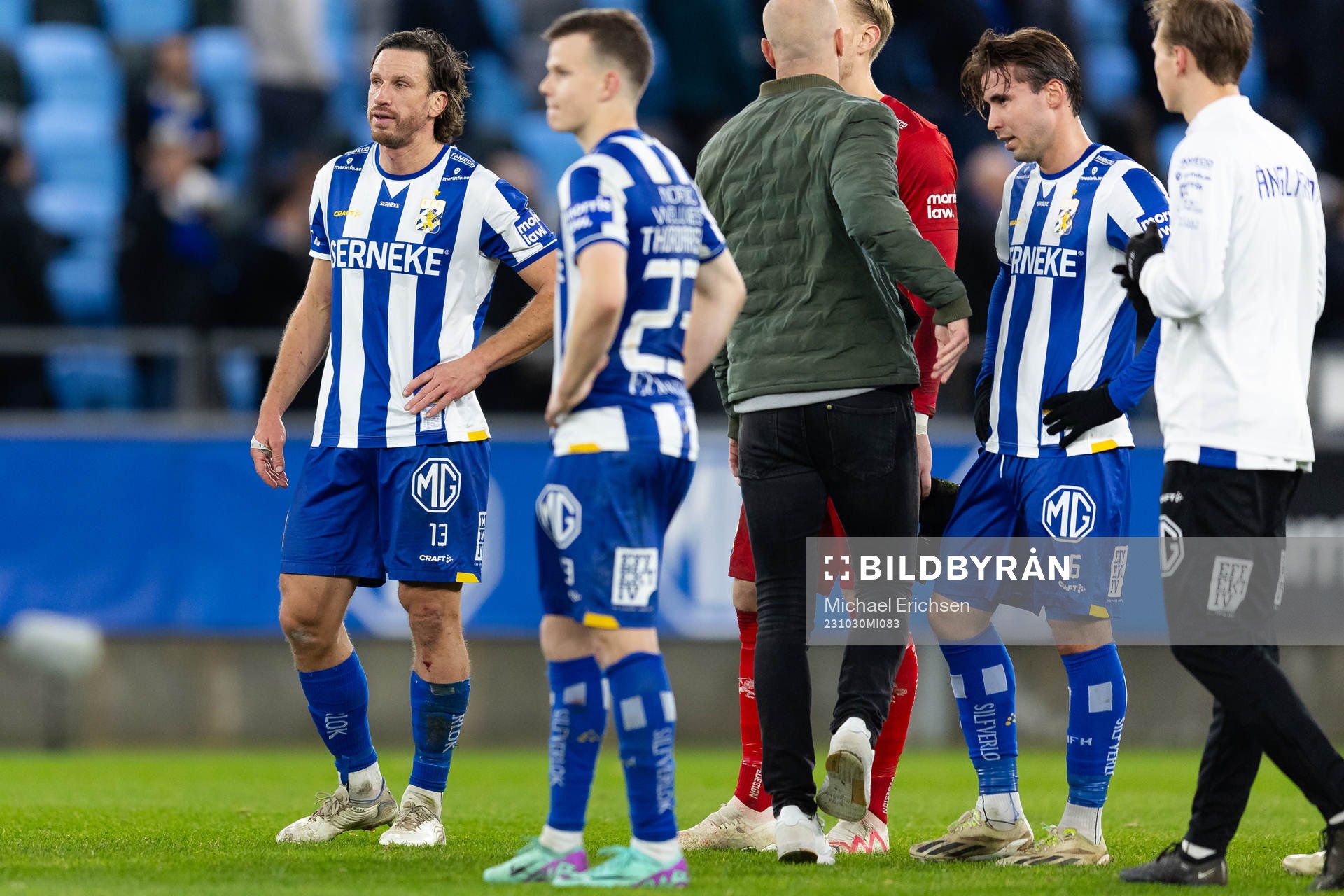 IFK Göteborgs Gustav Svensson deppar