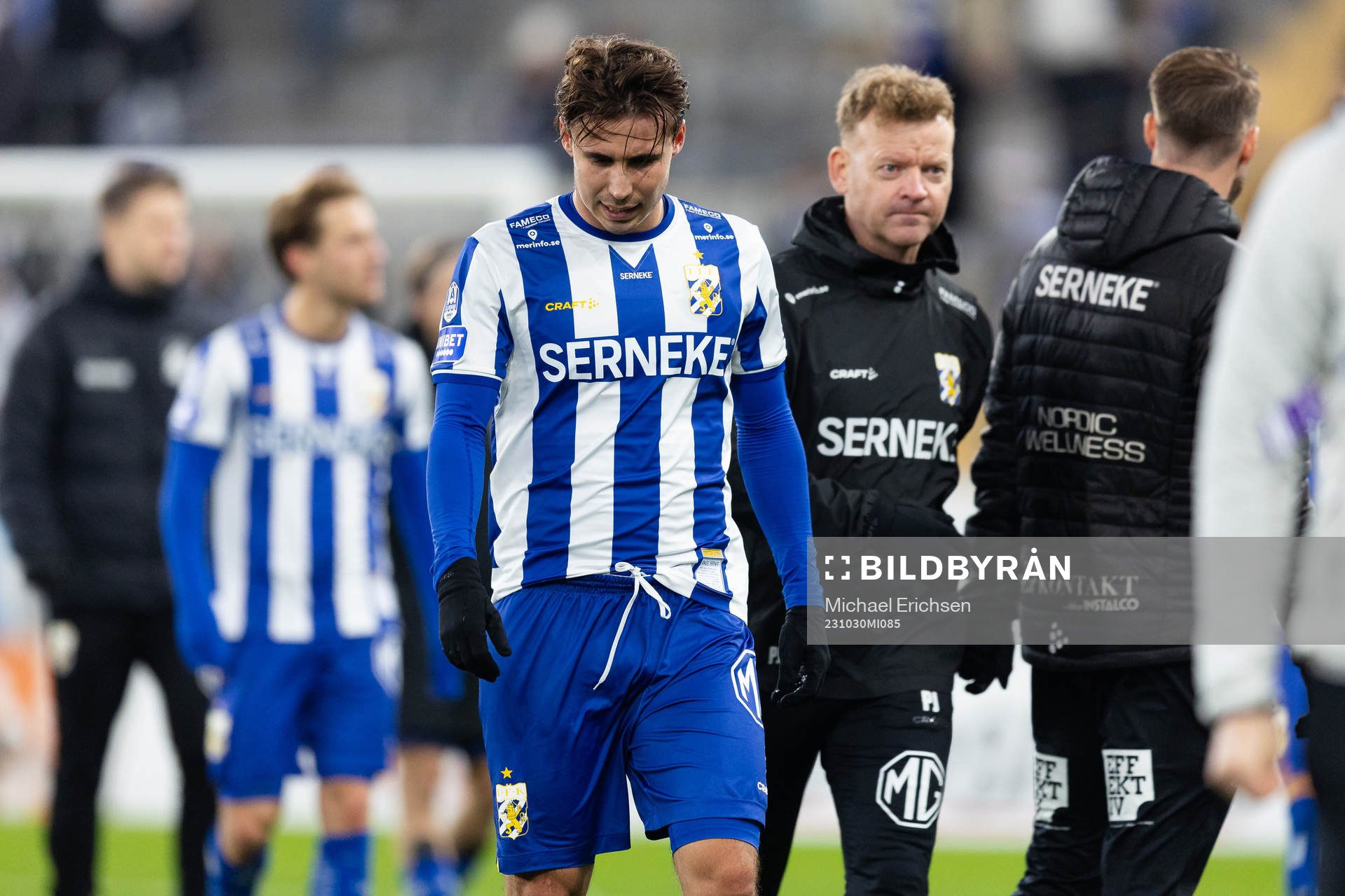 IFK Göteborgs Anders Trondsen deppar