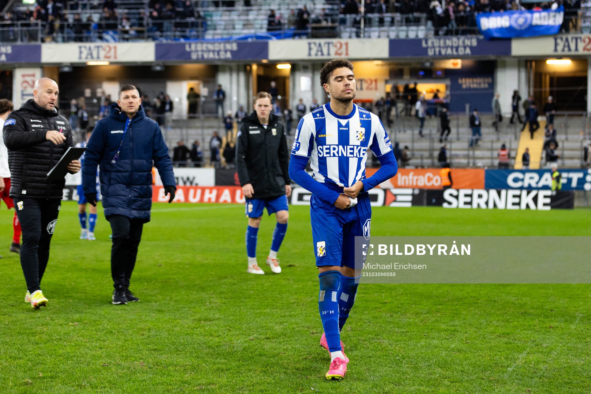 IFK Göteborgs Thomas Santos deppar