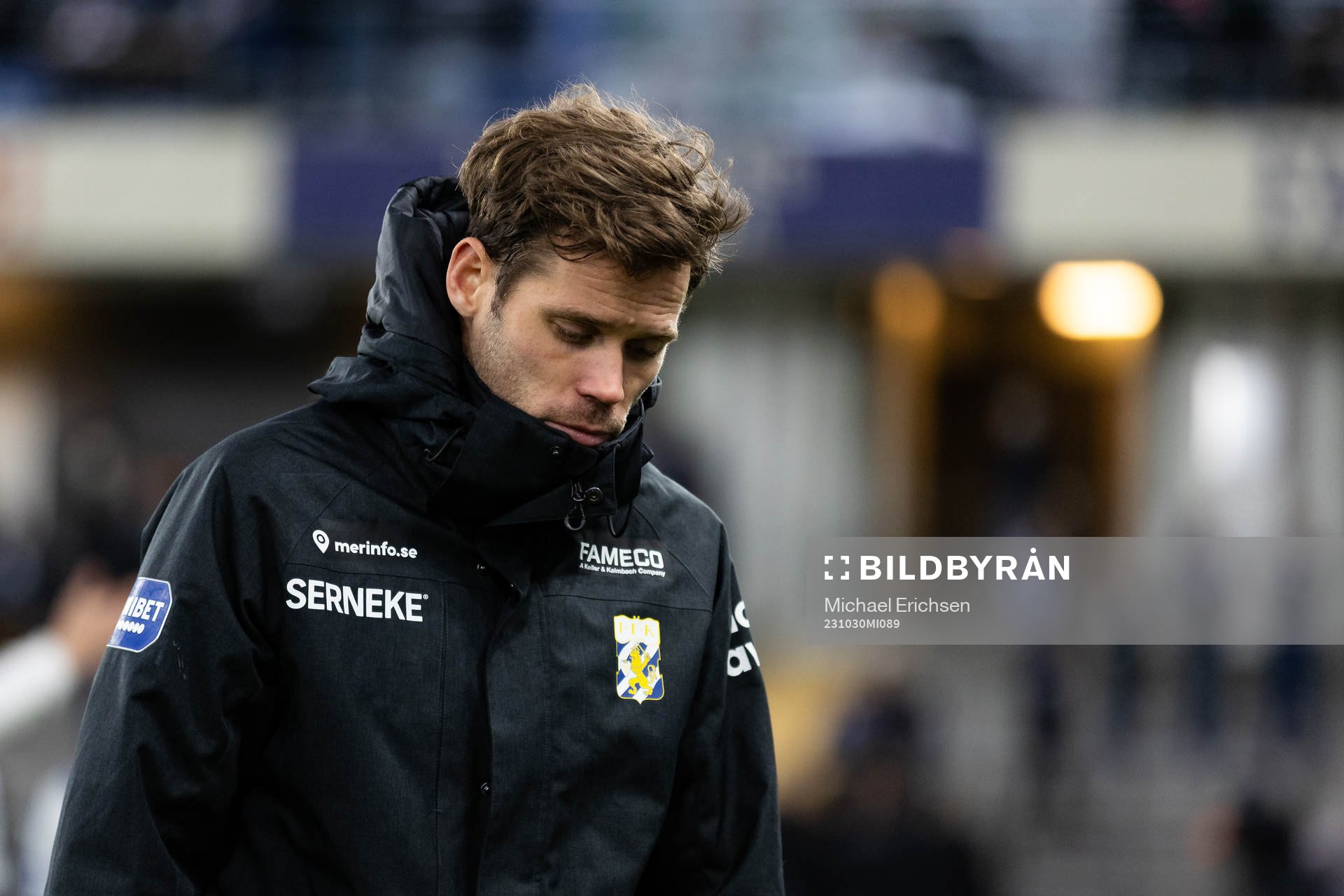 IFK Göteborgs Emil Salomonsson deppar