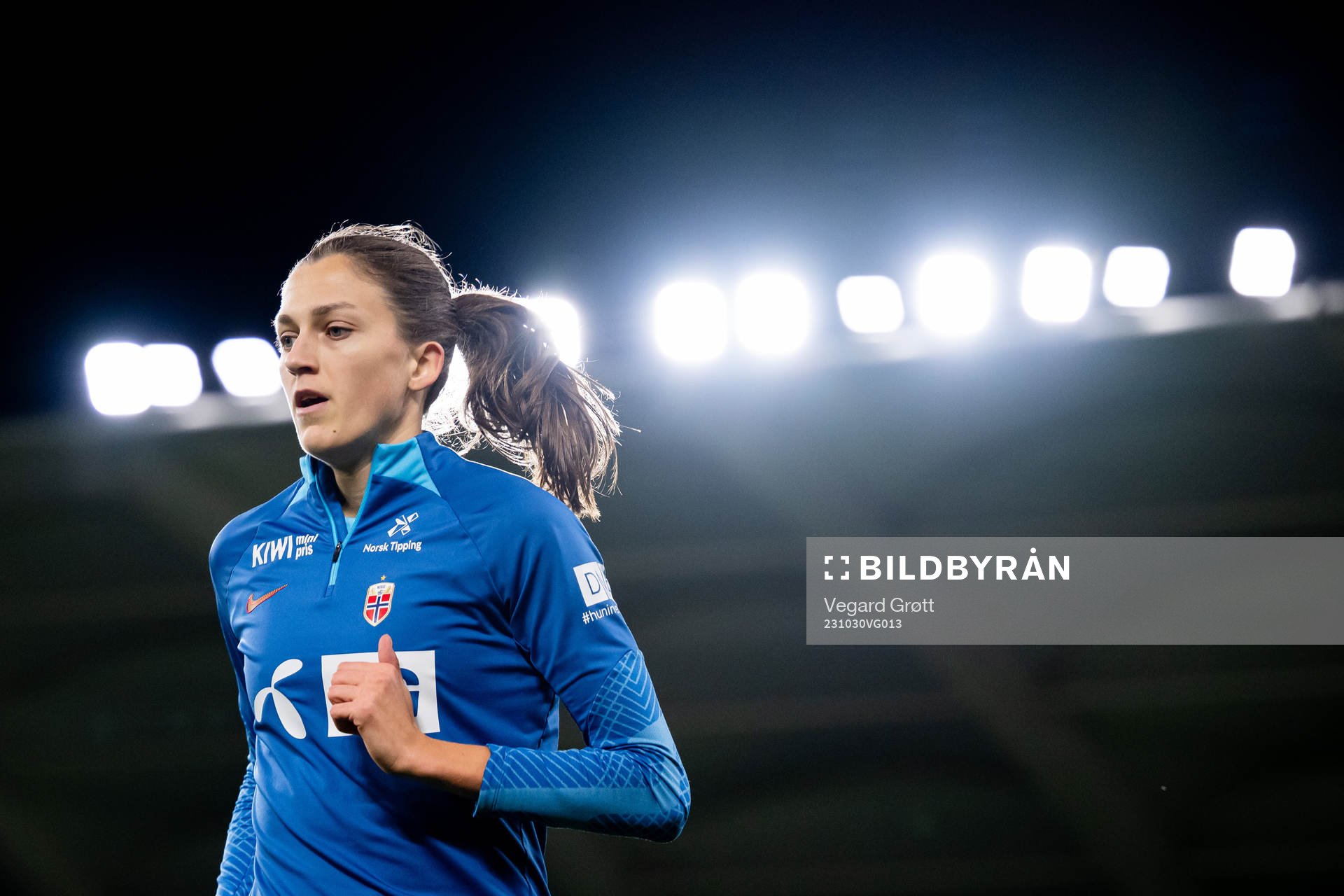 Emma Stølen Godø of the Norwegian women's national