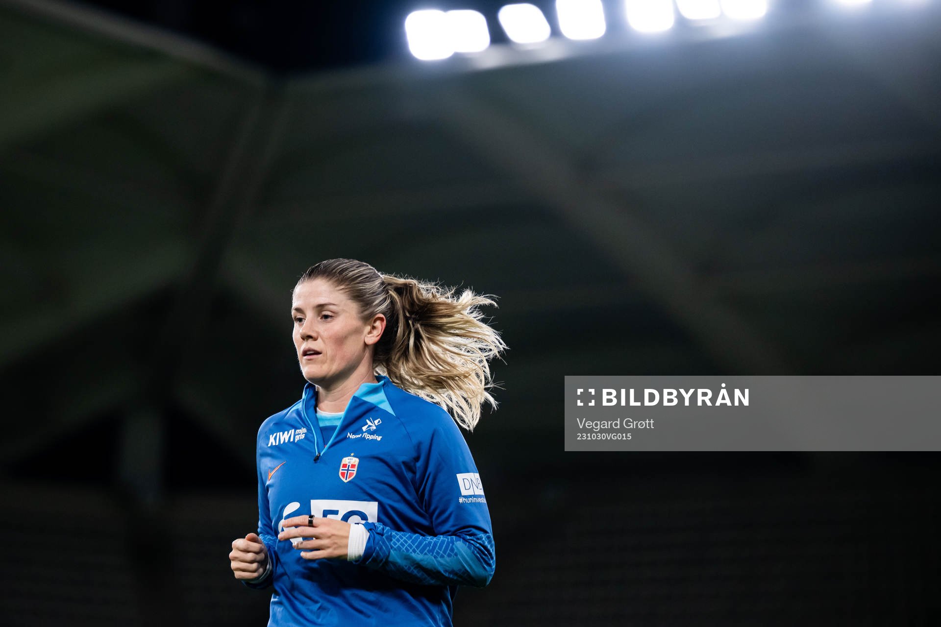 Maren Mjelde of the Norwegian women's national football team
