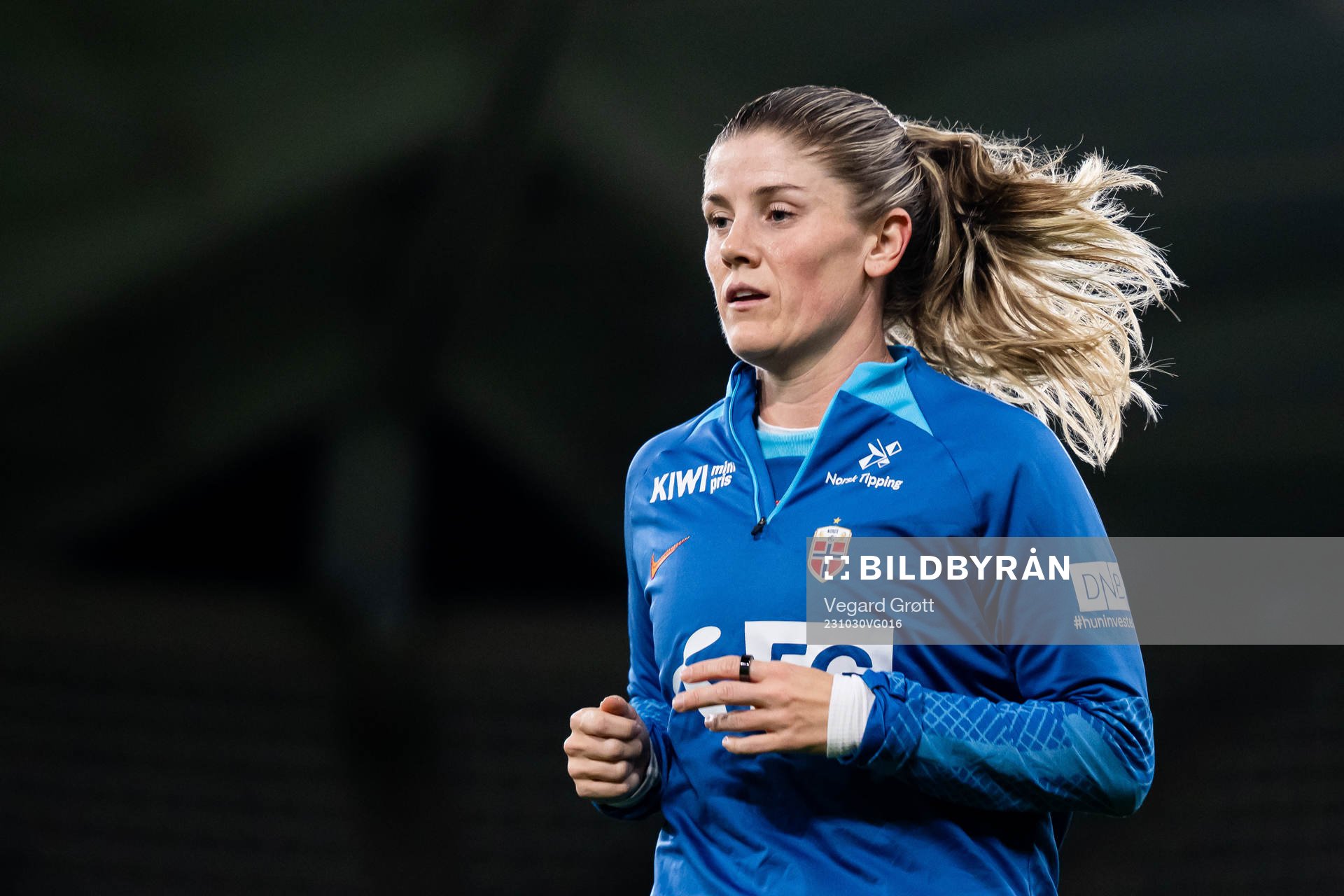 Maren Mjelde of the Norwegian women's national football team