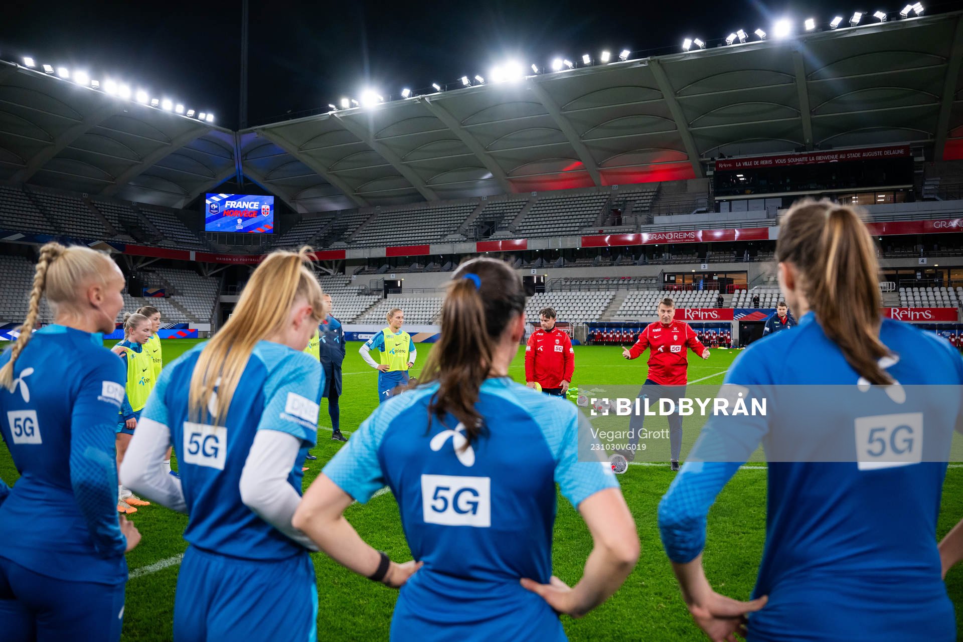 Leif Gunnar Smerud, head coach of the Norwegian women's