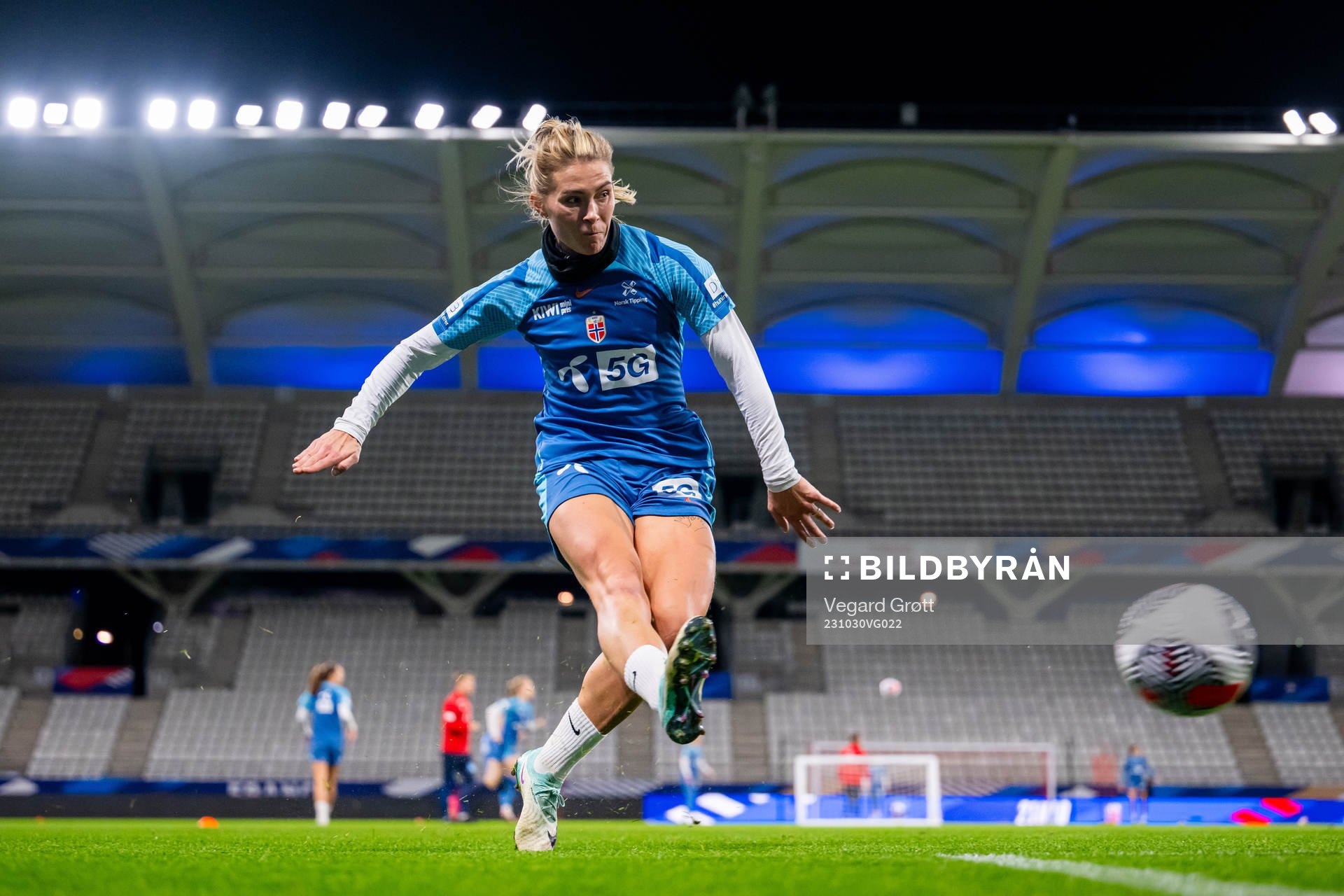 Mimmi Löfwenius of the Norwegian women's national football