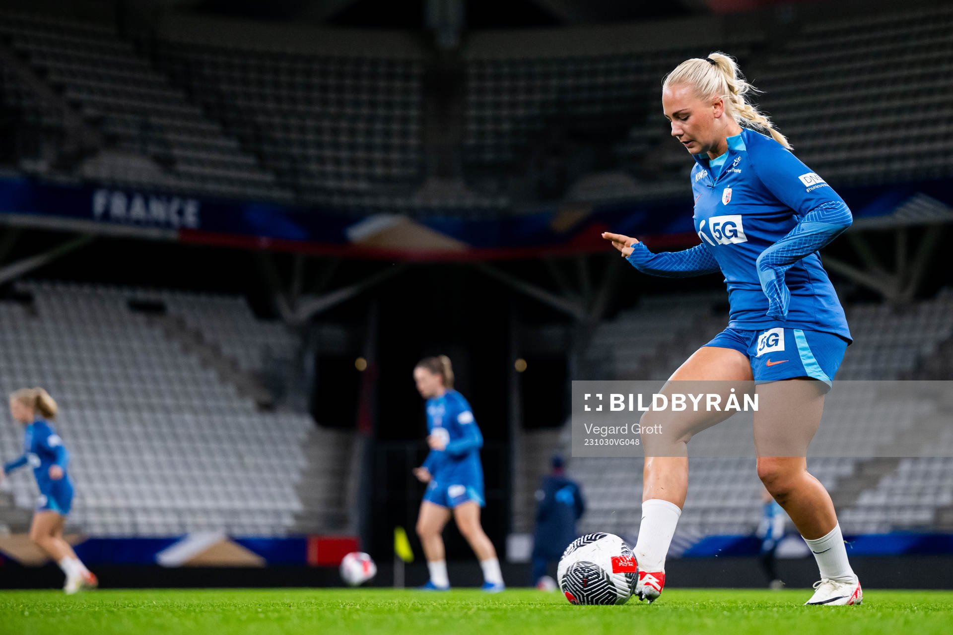 Cathinka Tandberg of the Norwegian women's national