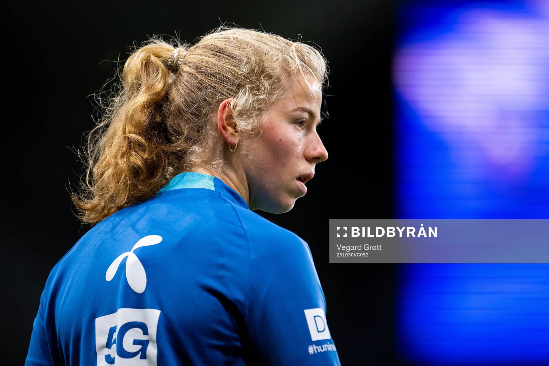Justine Kielland of the Norwegian women's national football