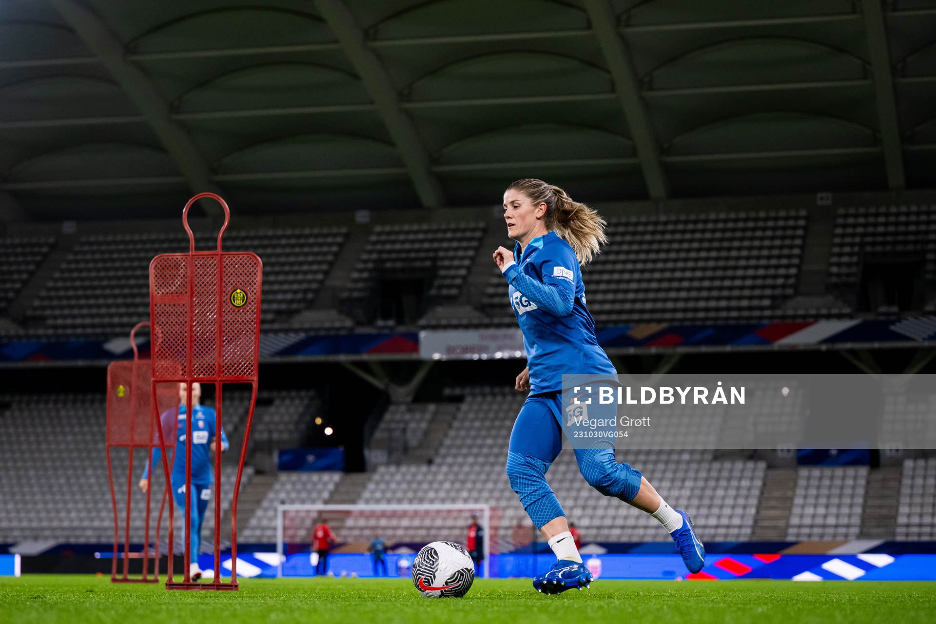 Maren Mjelde of the Norwegian women's national football team