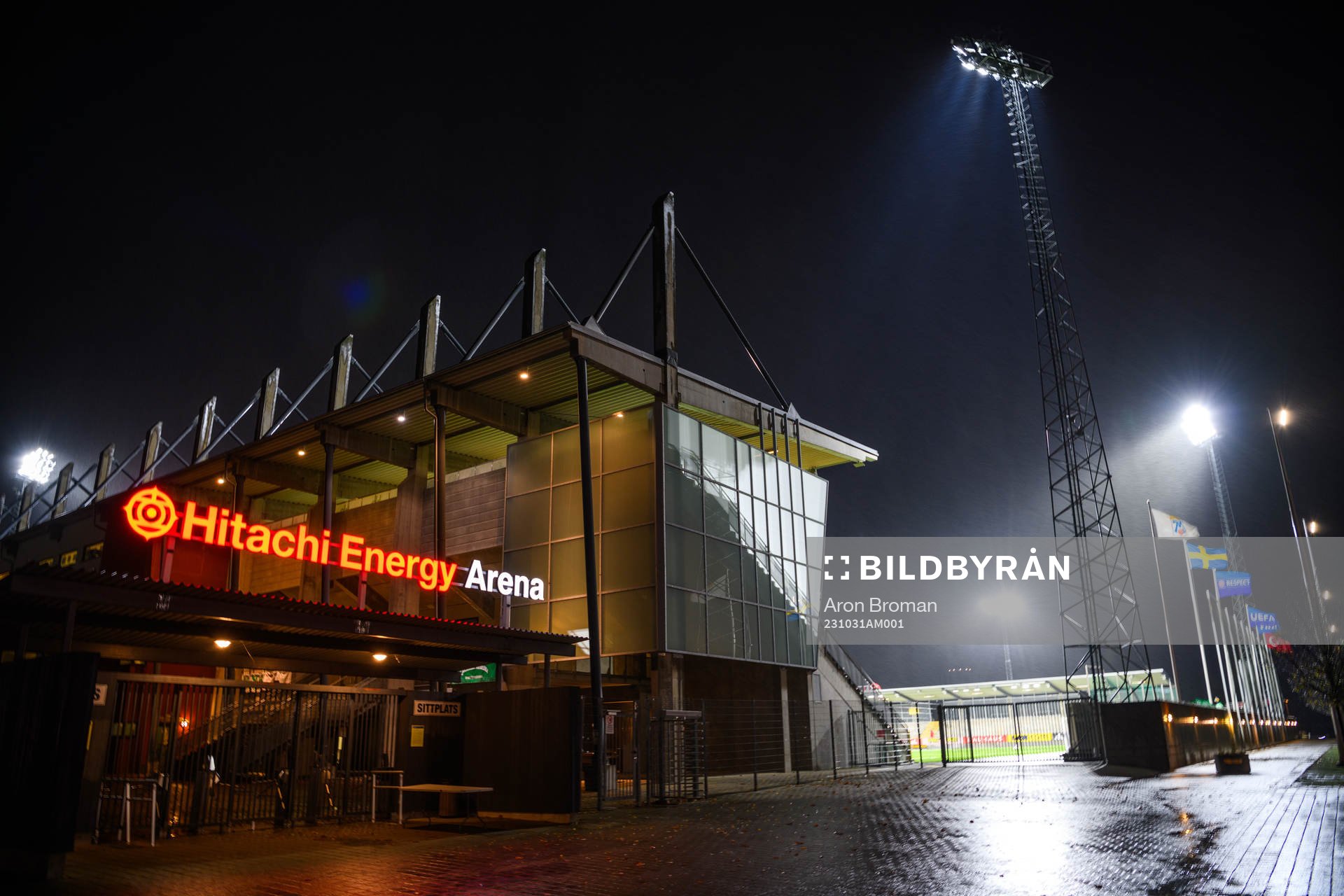 Exterior view of Hitachi Energy Arena