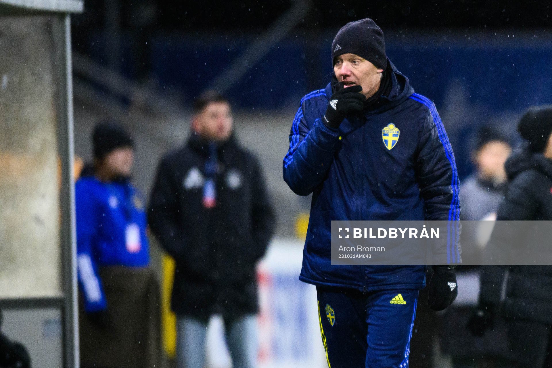 Head coach Anders Bengtsson of Sweden