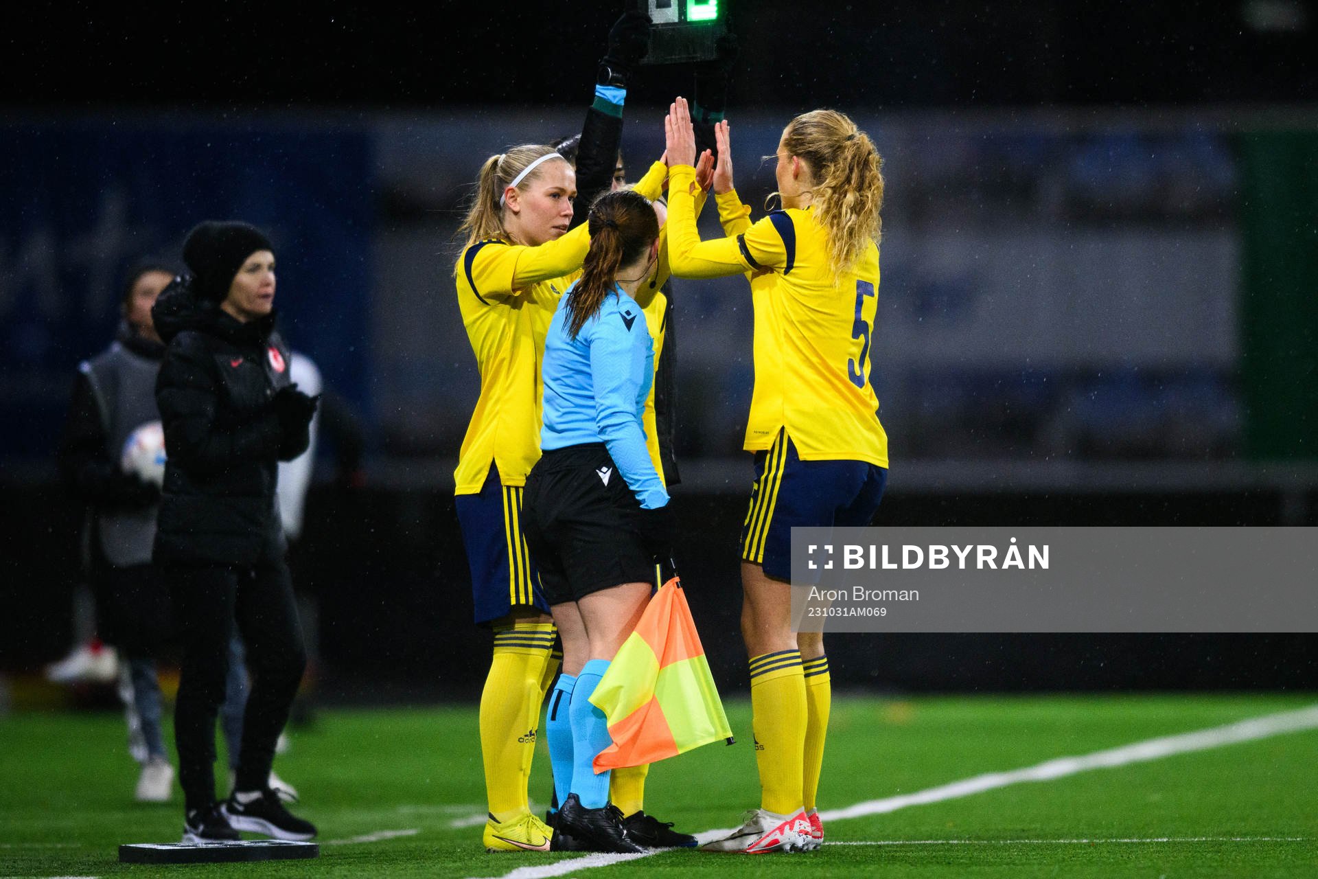 Ida Garmfors and Smilla Holmberg of Sweden