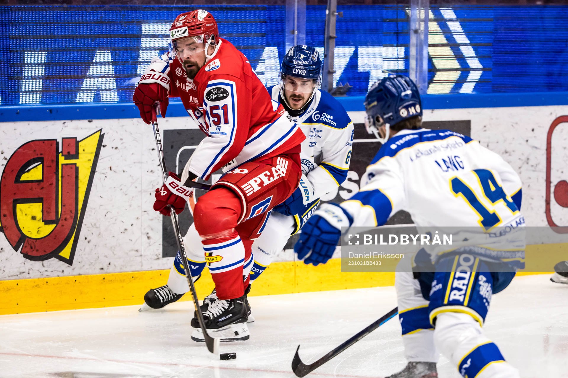 Timrås Anton Lander och Leksands Matt Caito