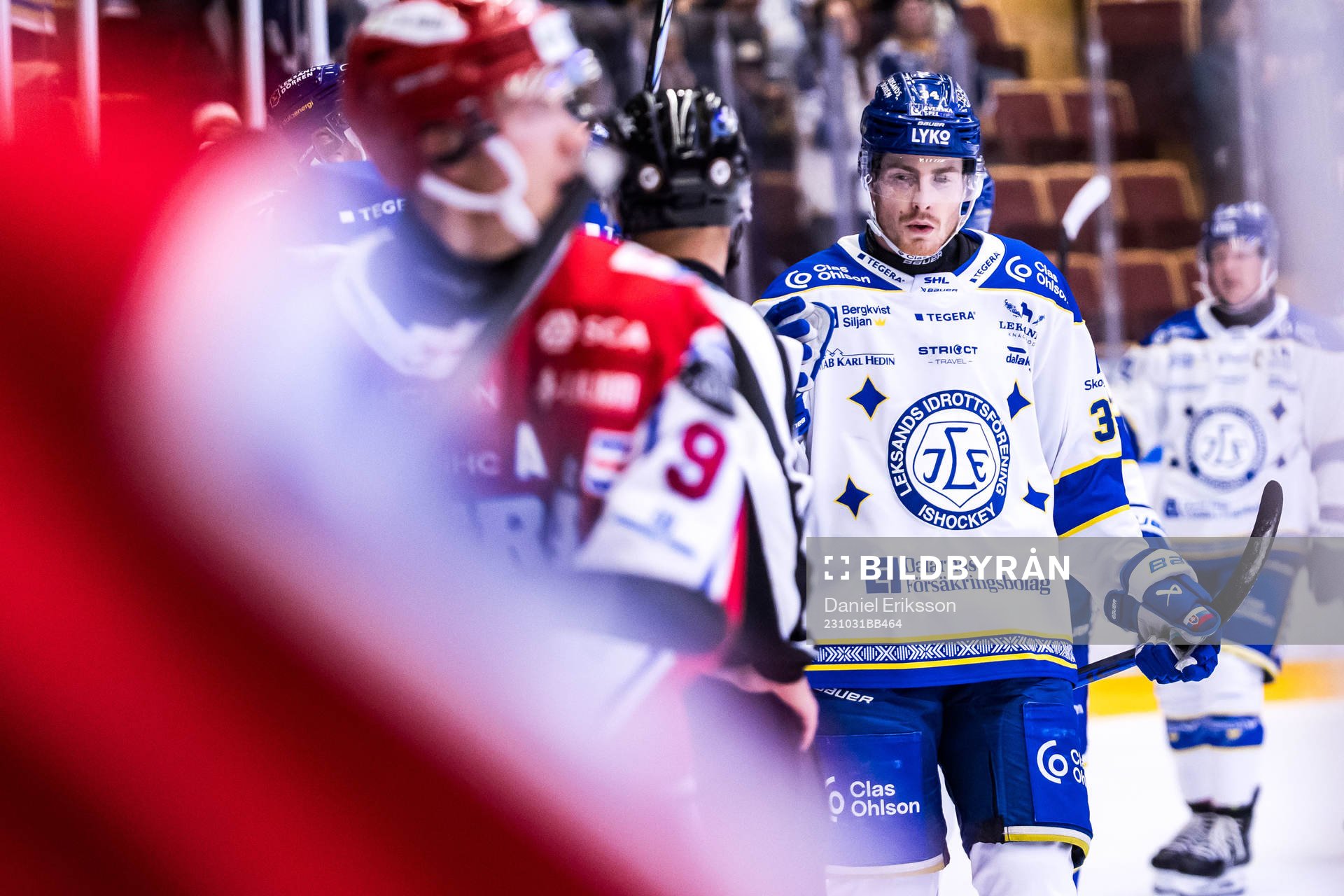 Leksands Peter Cehlarik jublar