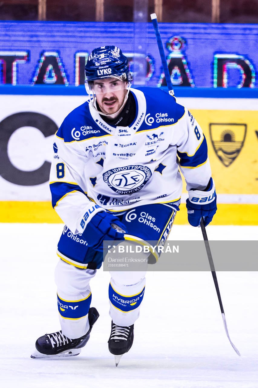 Leksands Matt Caito jublar