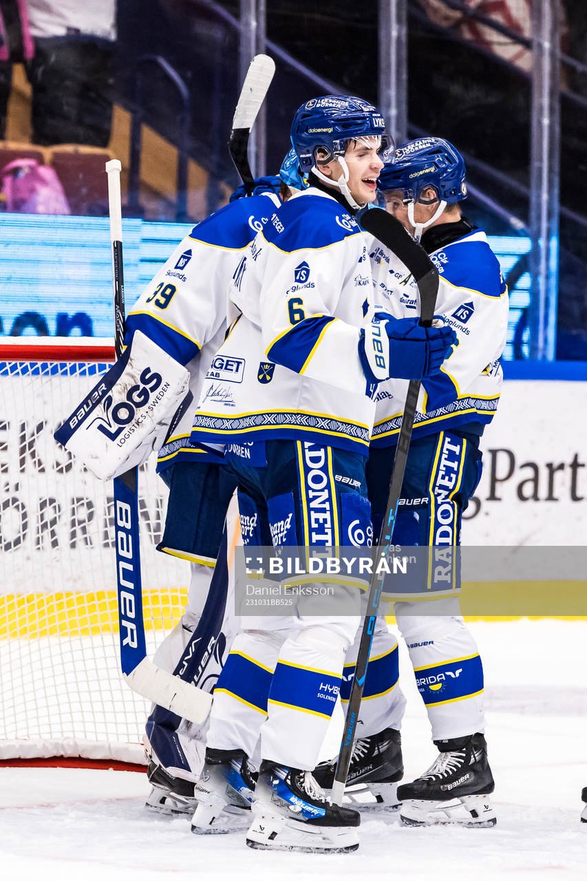 Leksands Alexander Lundqvist jublar