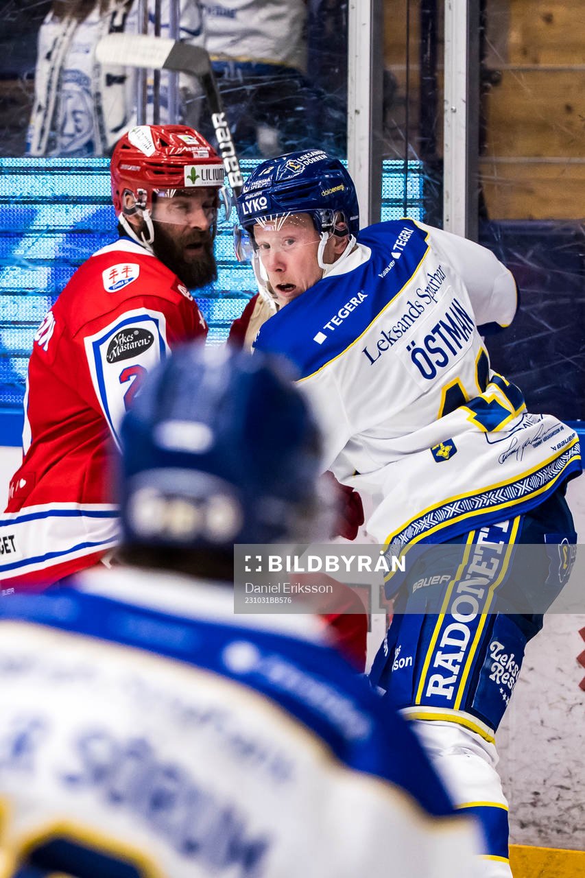 Leksands Kalle Östman och Timrås Per Svensson