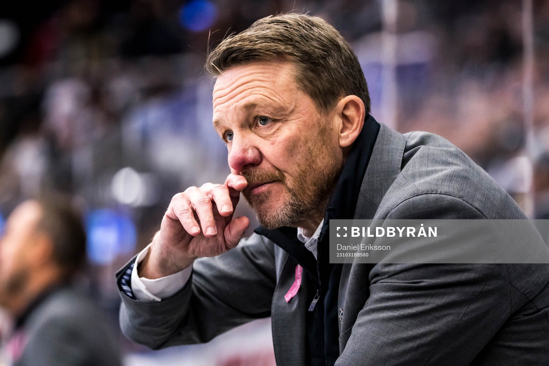 Leksands assisterande tränare Charles Berglund