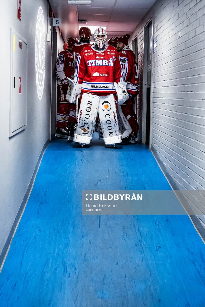 Timrås målvakt Jacob Johansson
