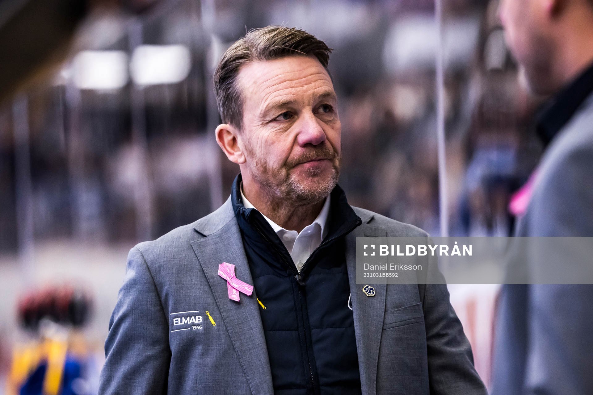 Leksands assisterande tränare Charles Berglund