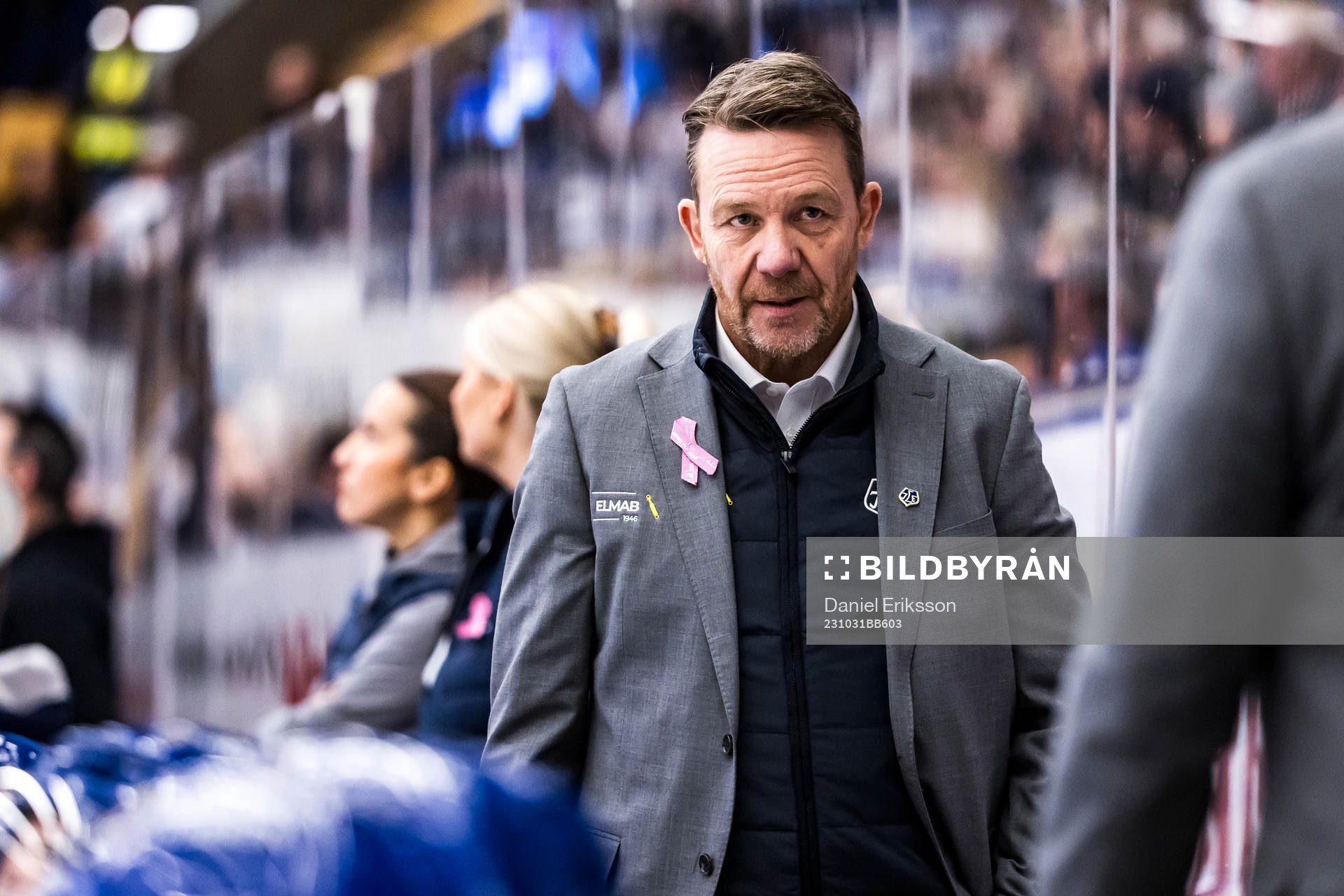 Leksands assisterande tränare Charles Berglund