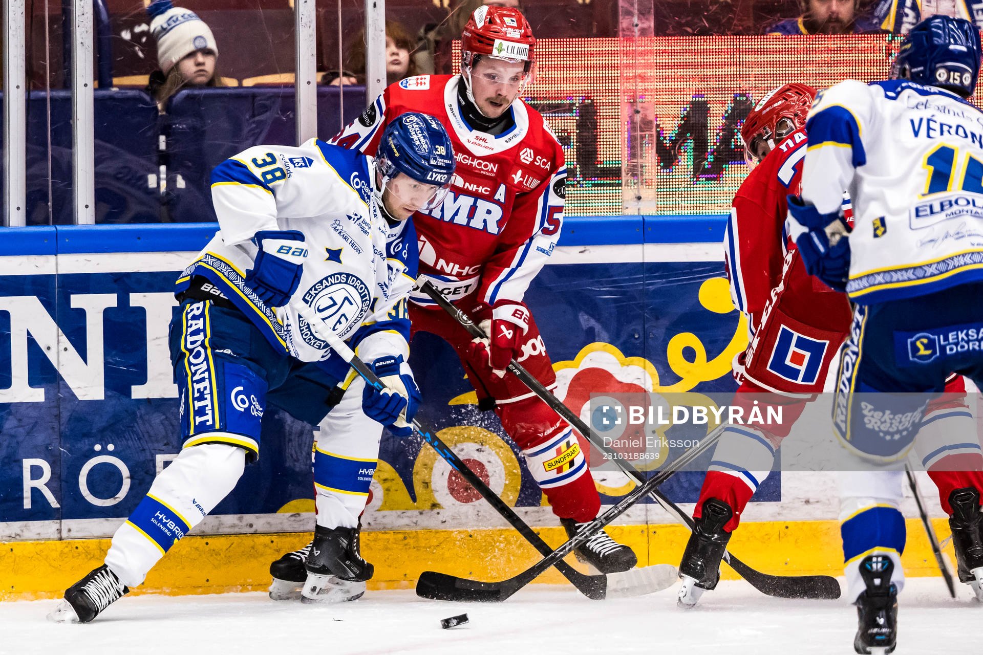 Leksands Olle Alsing och Timrås Jonathan Dahlén