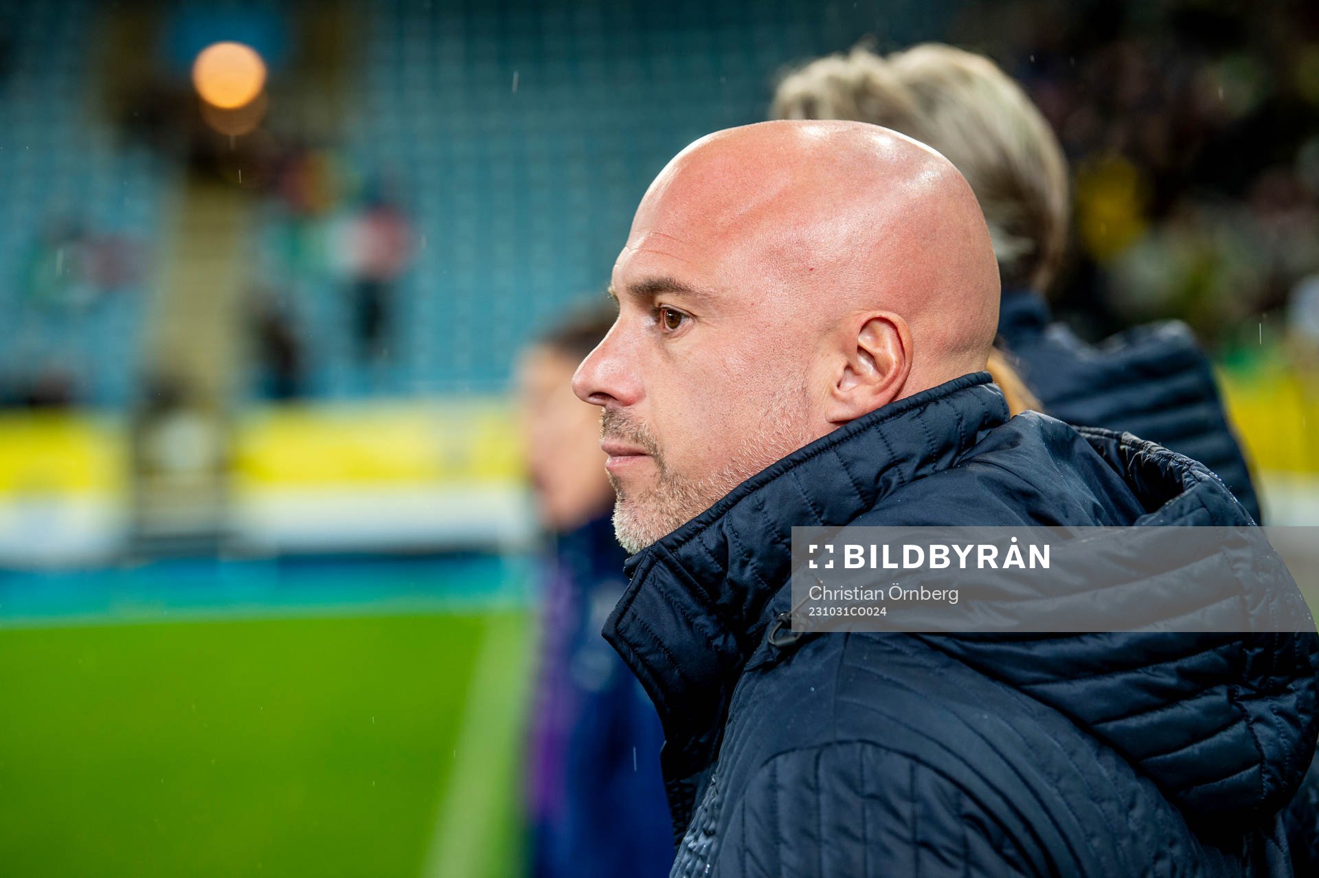 Head coach Andrea Soncin of Italy ahead of the UEFA Women's Nations League football match between Sweden and Italy on October 31, 2023 in Malmö.