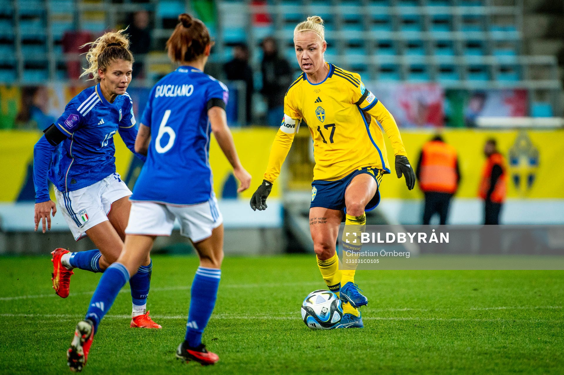 Caroline Seger of Sweden