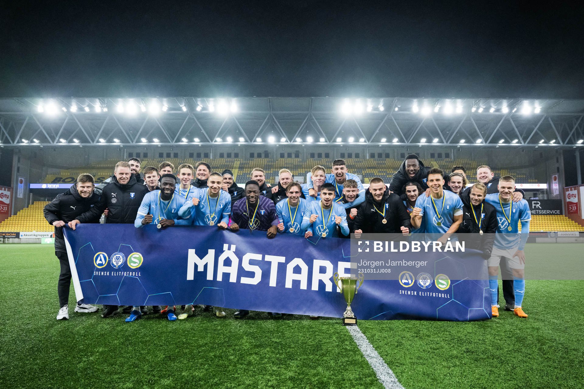 Malmös spelare jublar