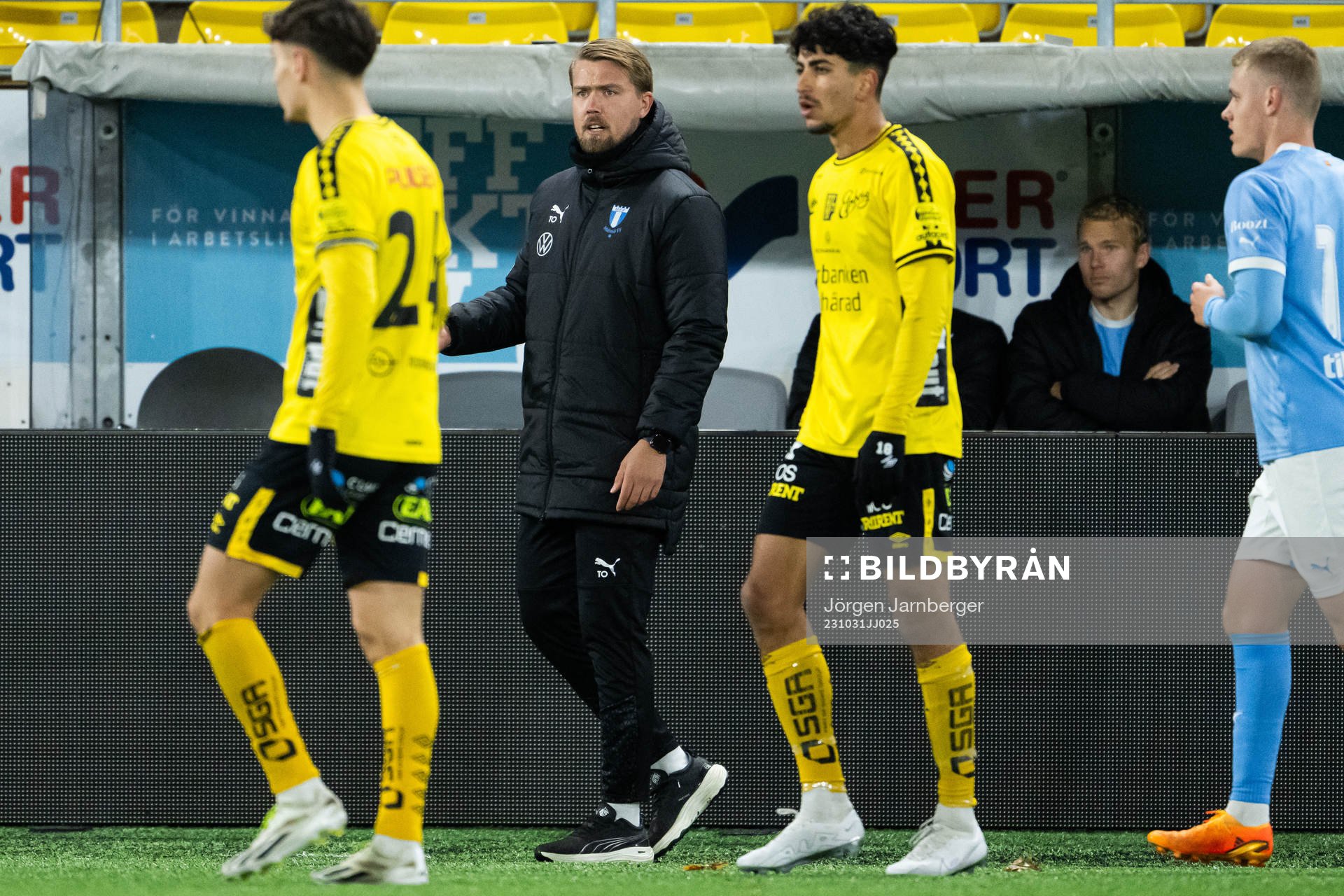 Malmö FFs tränare Theodor Olsson
