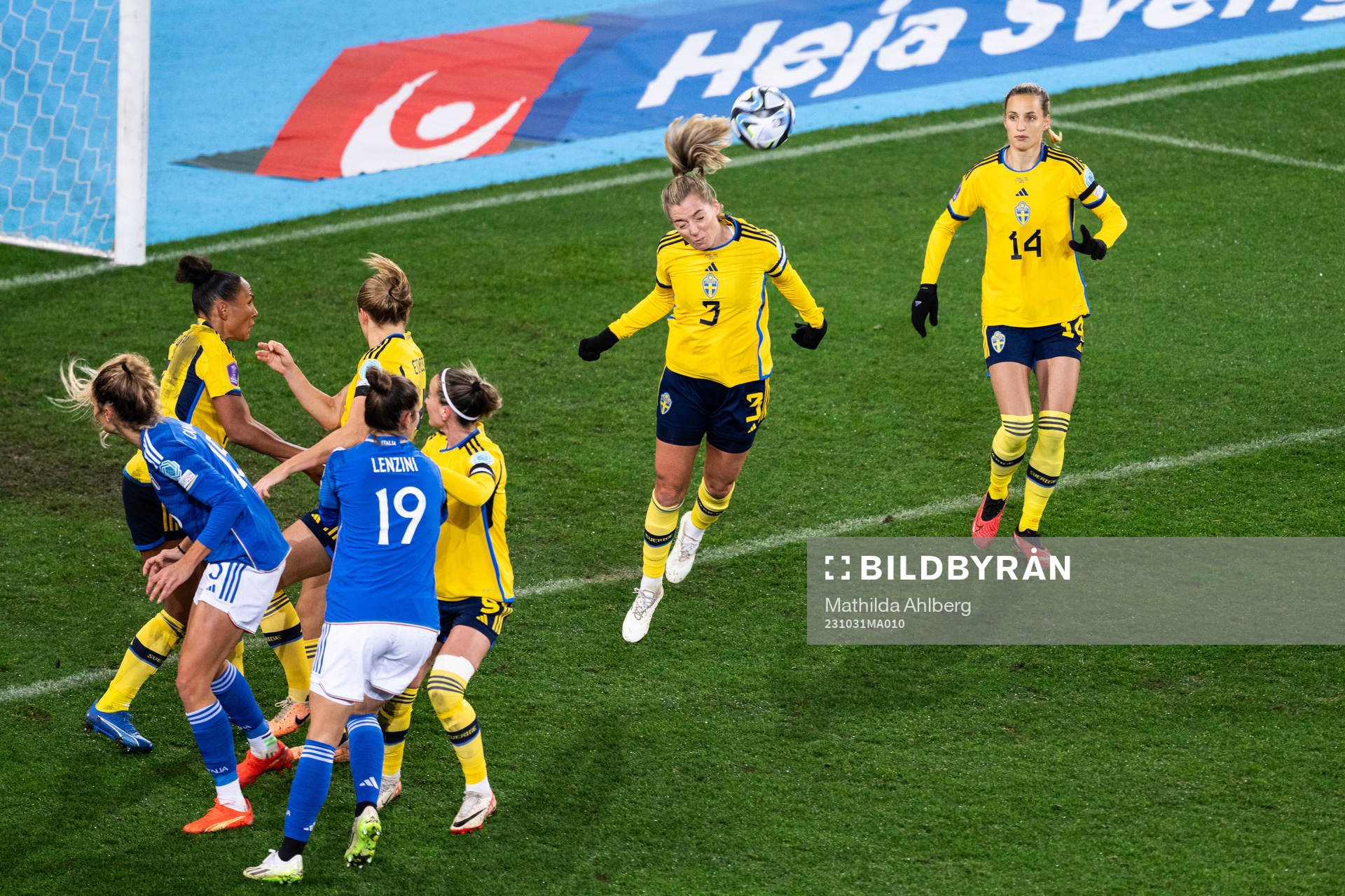 Linda Sembrant of Sweden