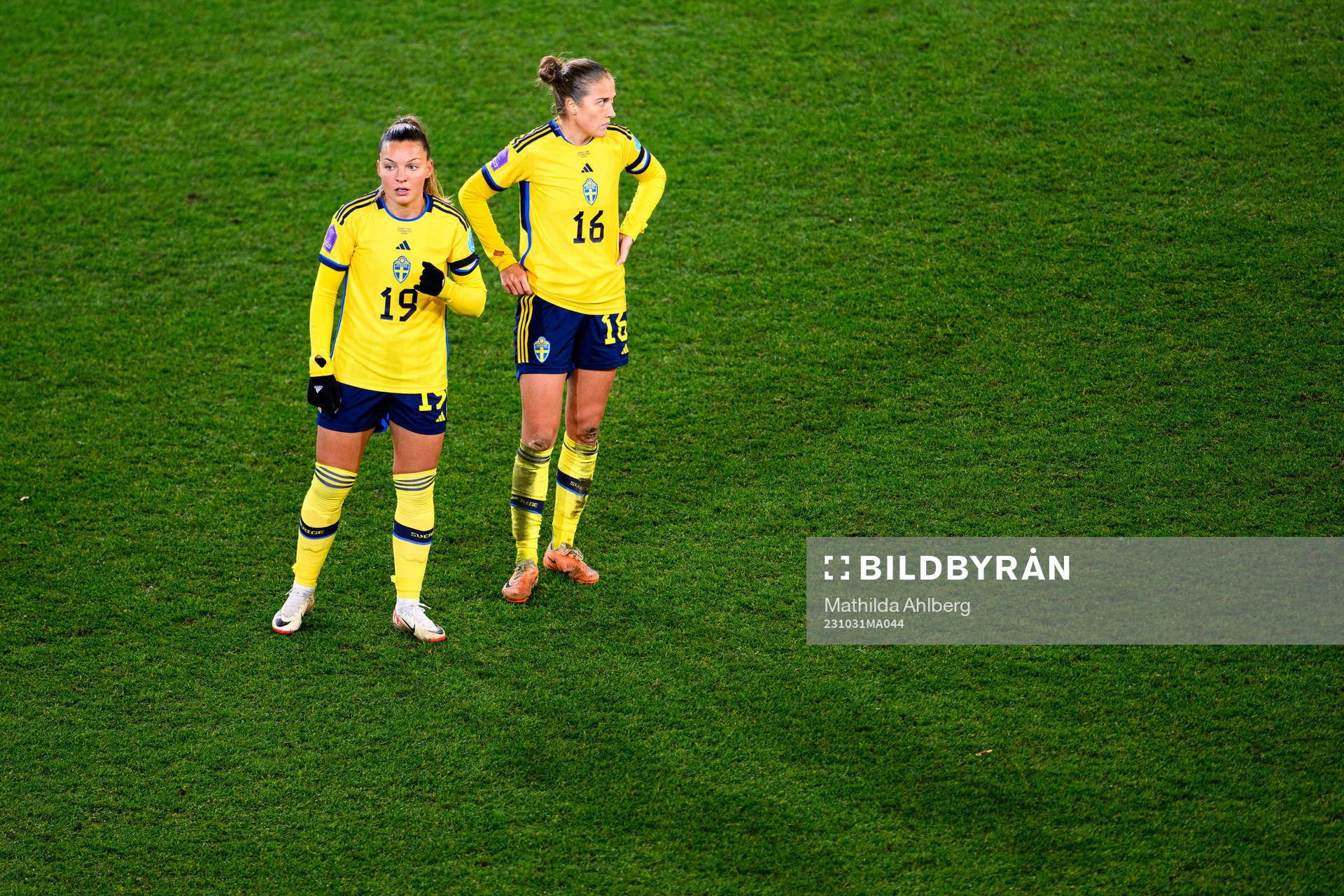 Johanna Rytting Kaneryd and Filippa Angeldahl of Sweden
