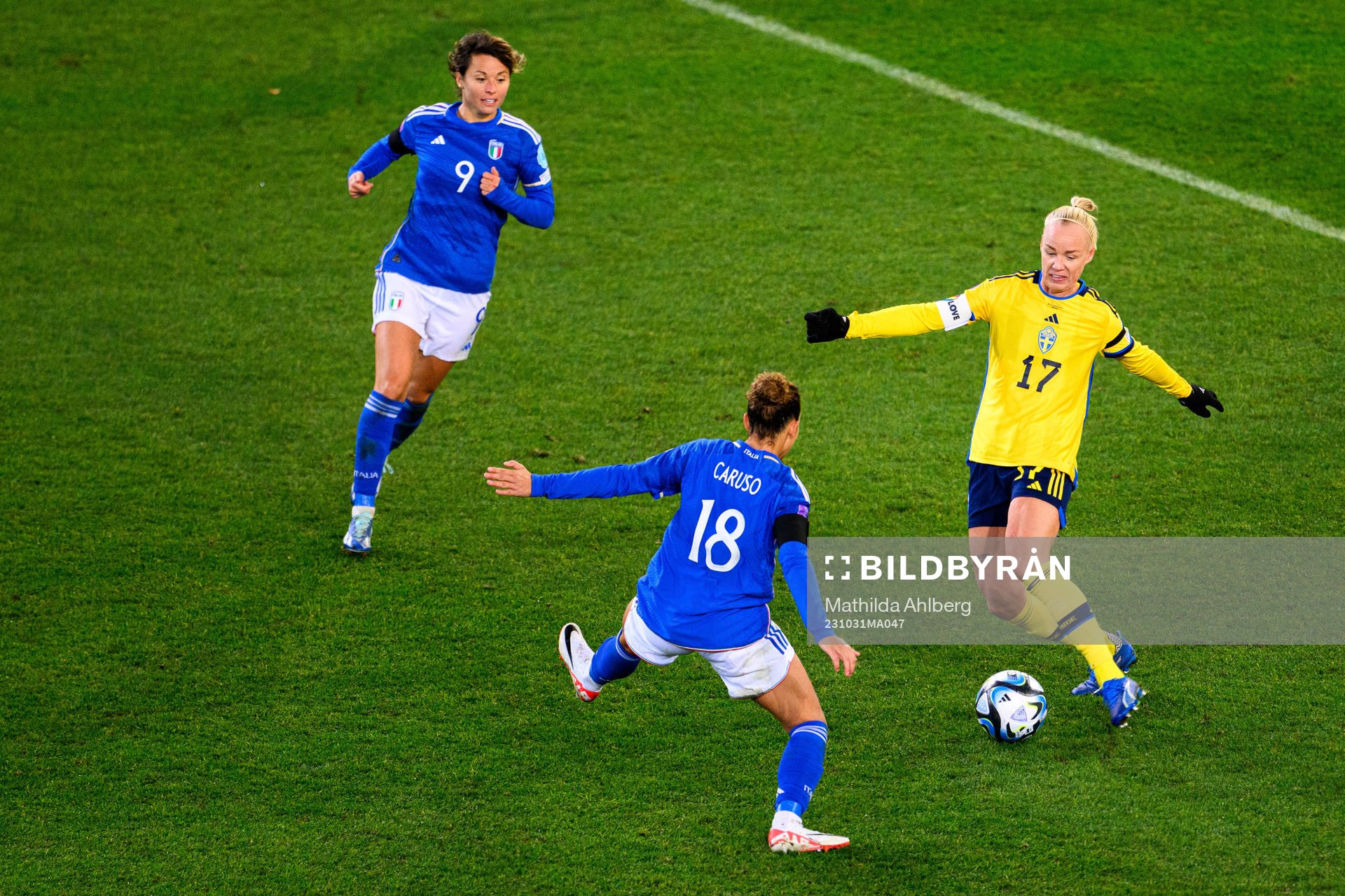 Caroline Seger of Sweden